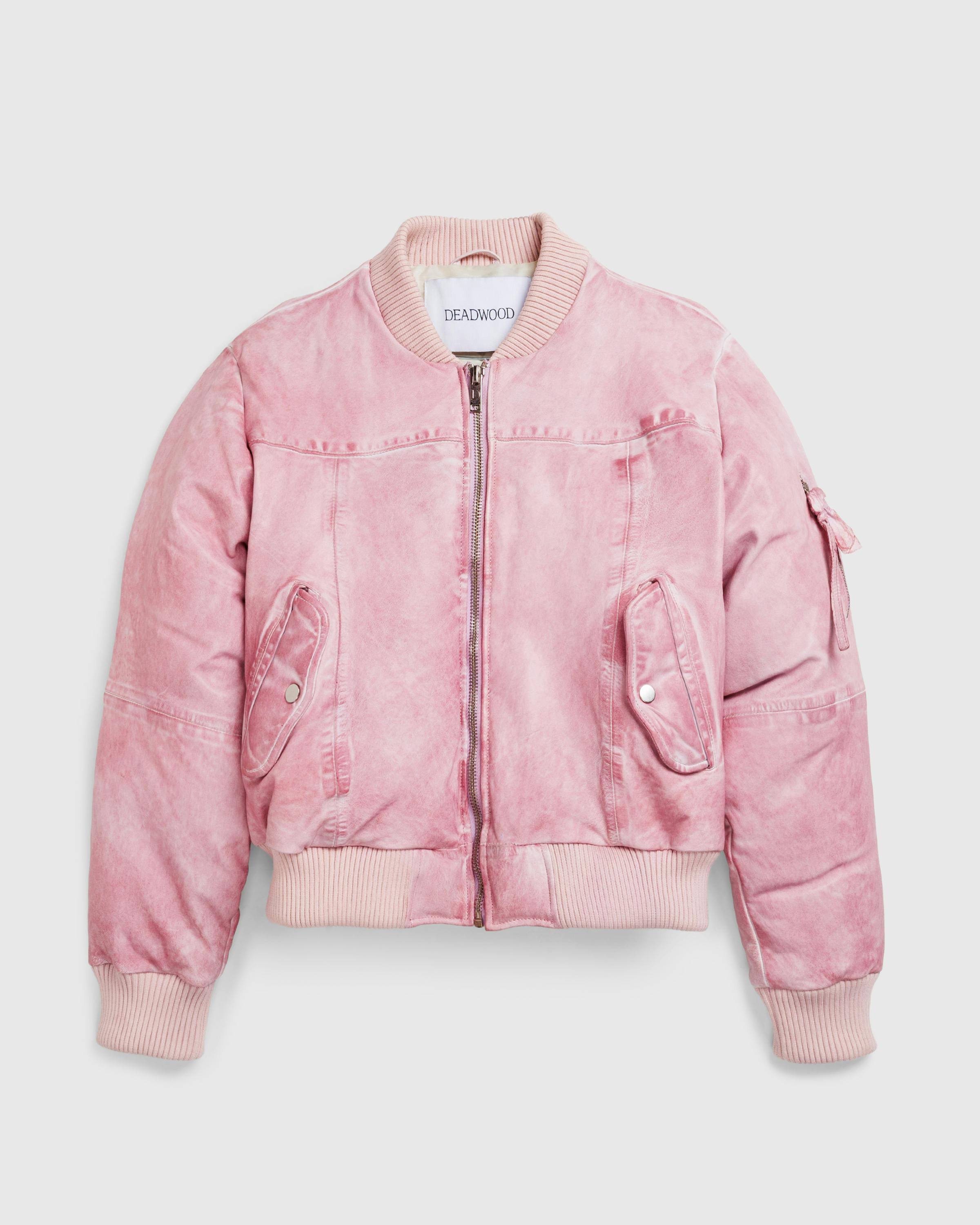 Deadwood – Bofinger Jacket Pink - Leather Jackets - Pink - Image 1