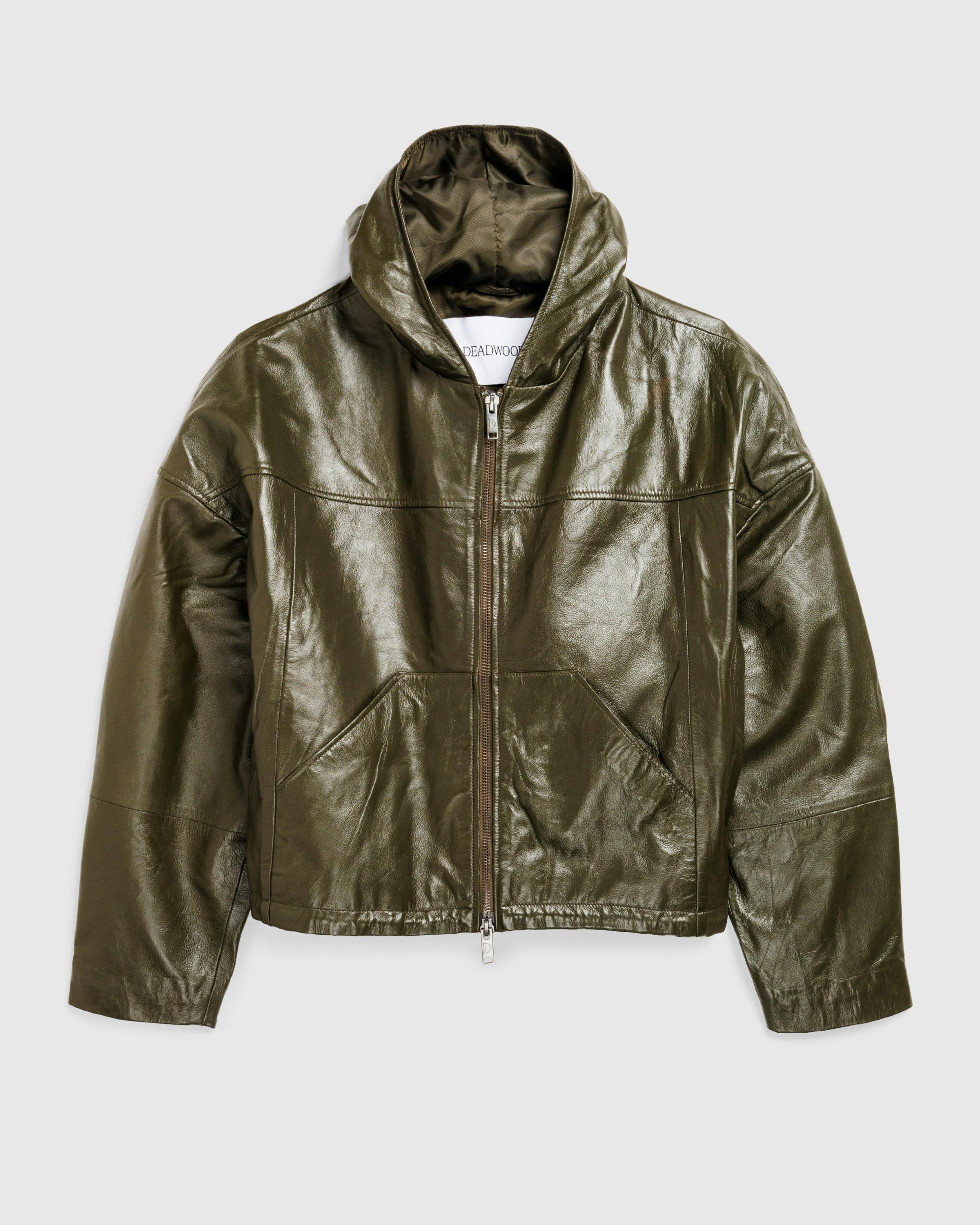 Deadwood – Hector Jacket Forest Green - Leather Jackets - Green - Image 1