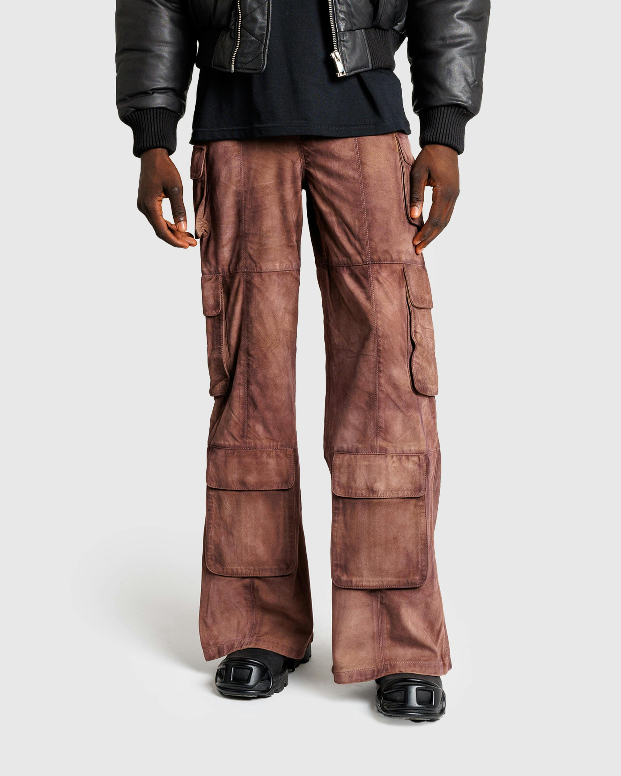 Deadwood – Prowess Pants Brown - Leather Pants - Brown - Image 2