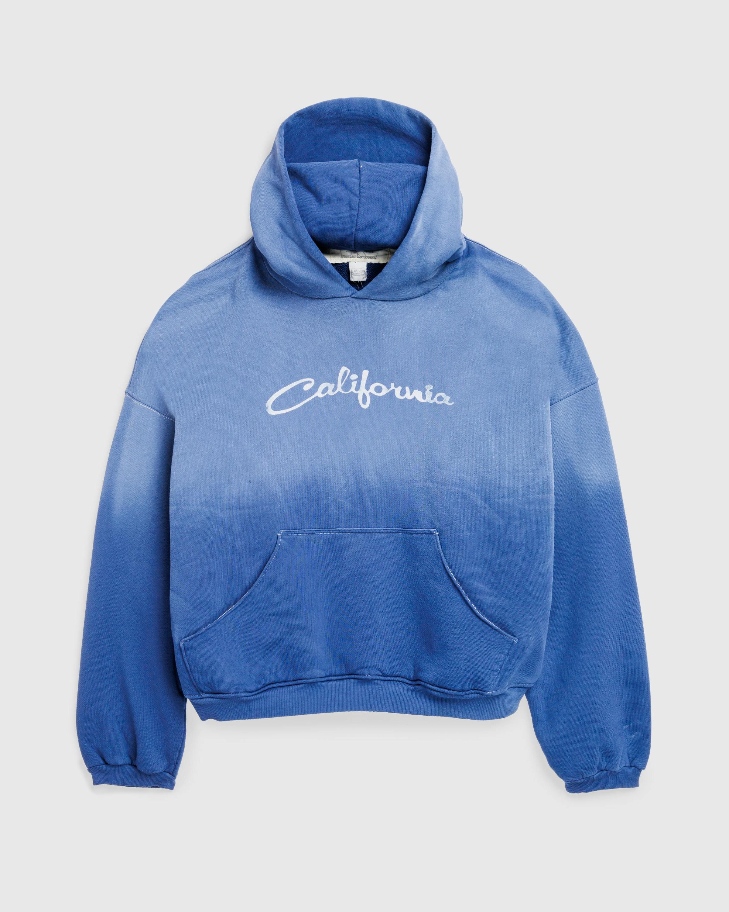 ERL – California Hoodie Knit Navy - Hoodies - Blue - Image 1