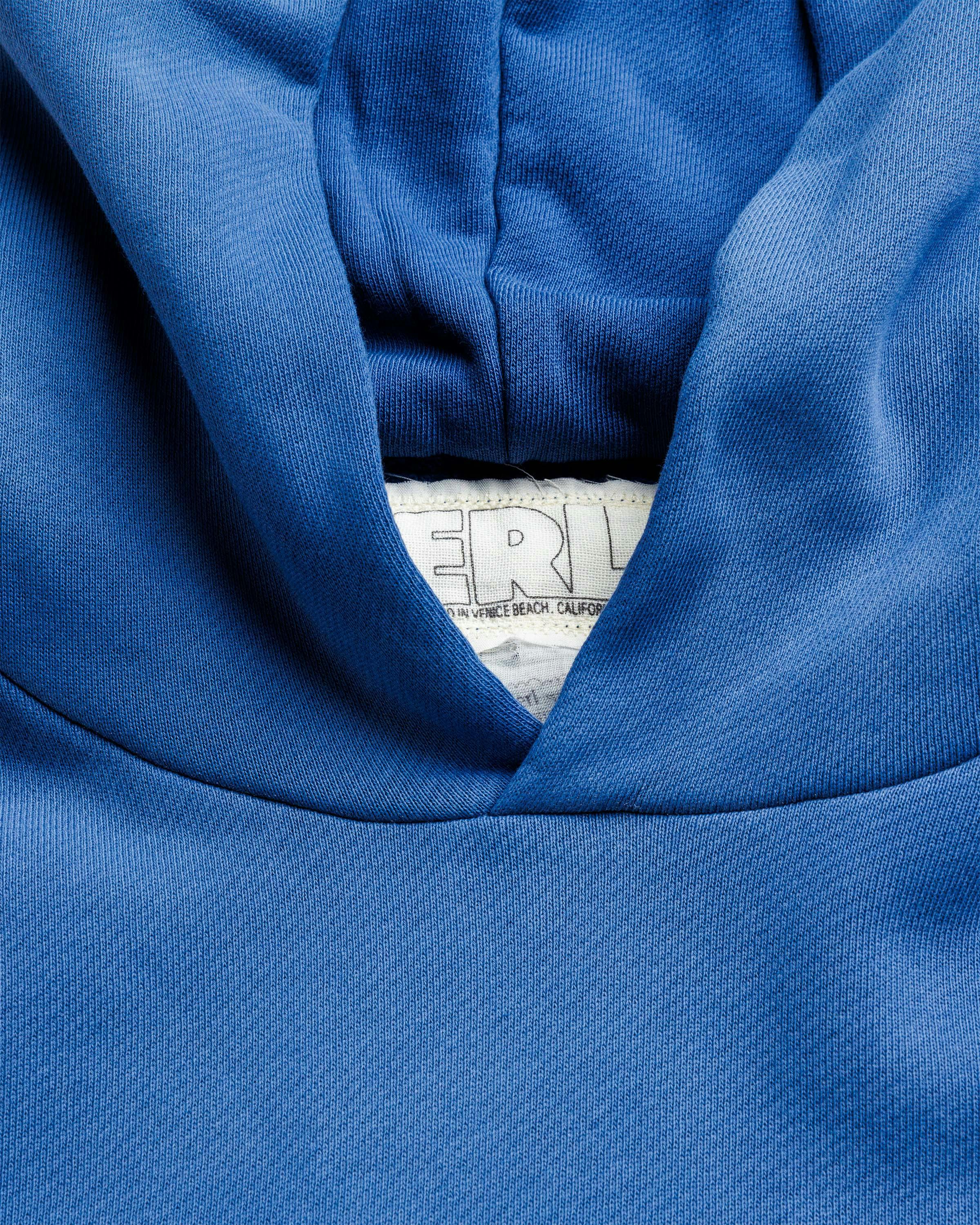 ERL – Classic Swirl Hoodie Knit Blue - Hoodies - Blue - Image 4