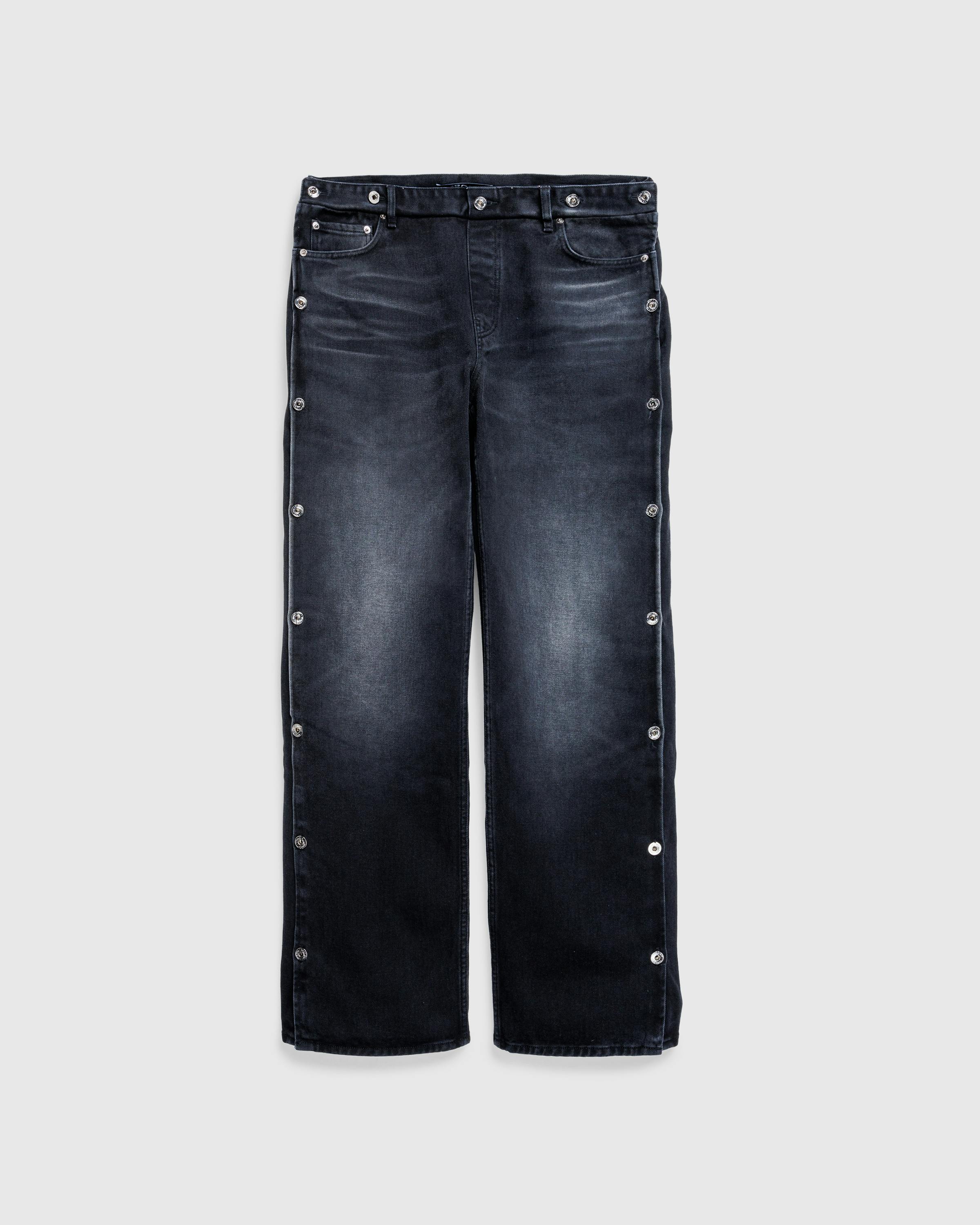 Y/Project – Collapsed Waist Jeans Faded Black/Black - Denim - Black - Image 1