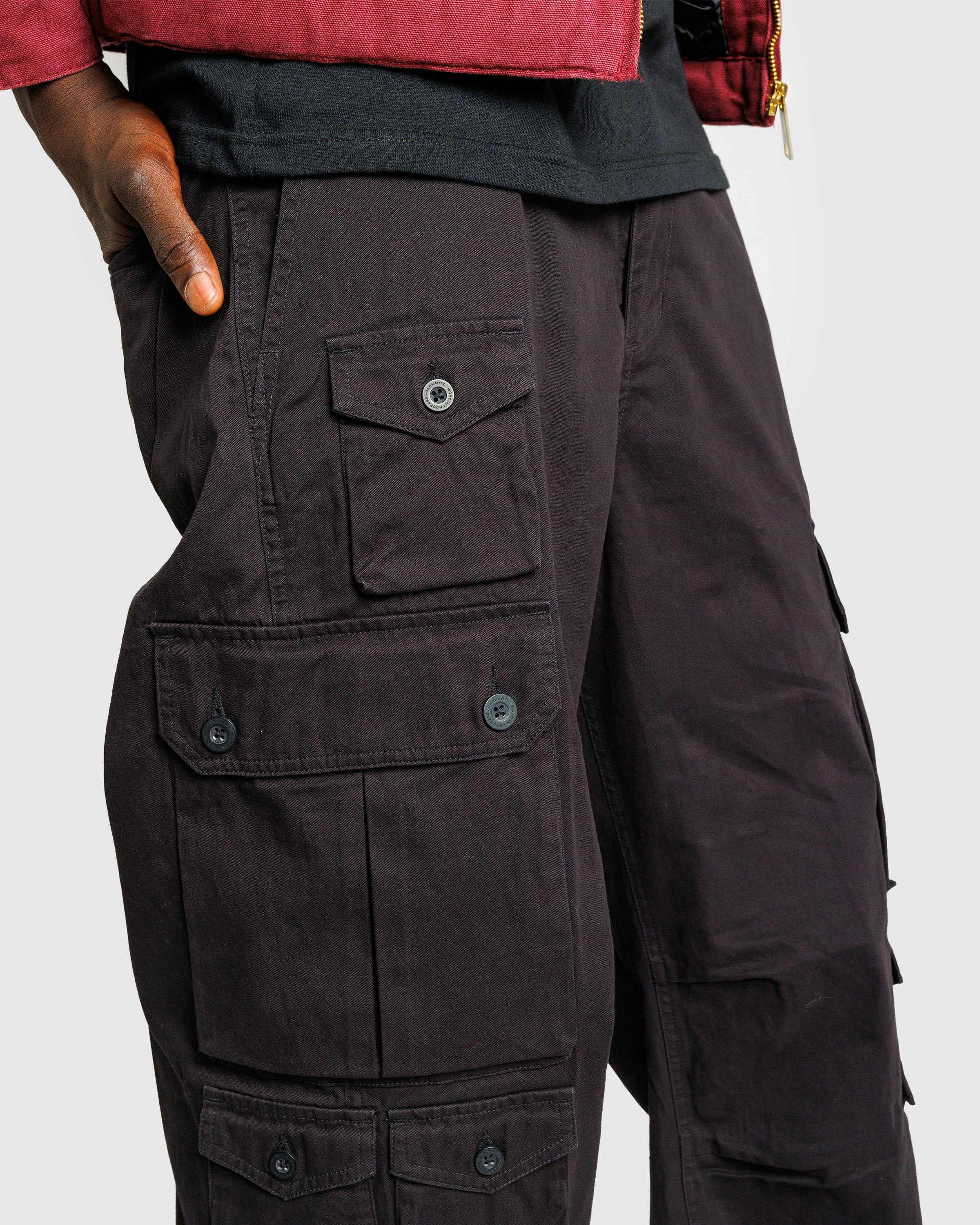 Carhartt WIP – Tracker Pant Black - Cargo Pants - Black - Image 5