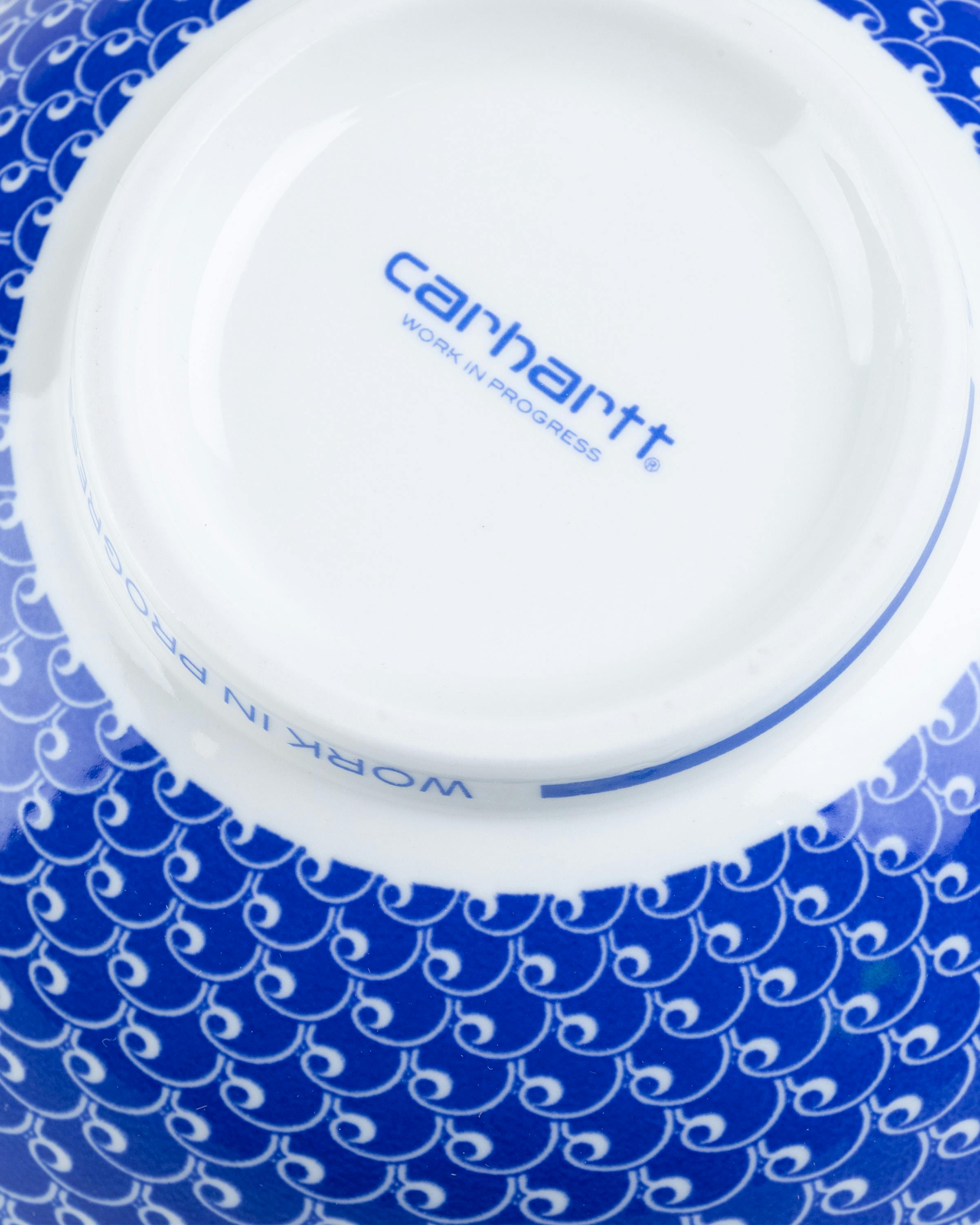 Carhartt WIP – Noodle Bowl White/Blue - Vases - White - Image 3