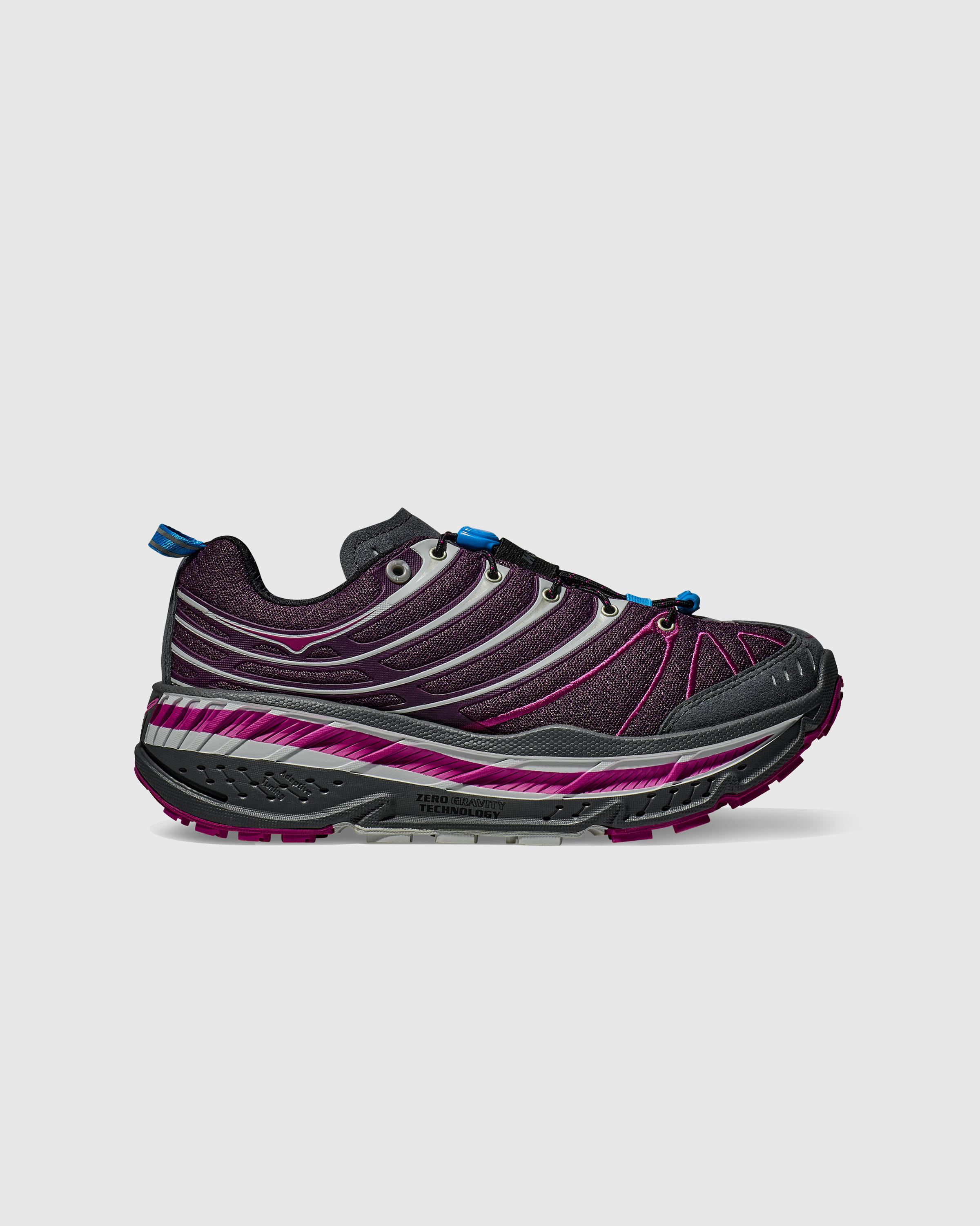 HOKA – Stinson Evo OG Aubergine/Fuchsia  - Low Top Sneakers - Pink - Image 1