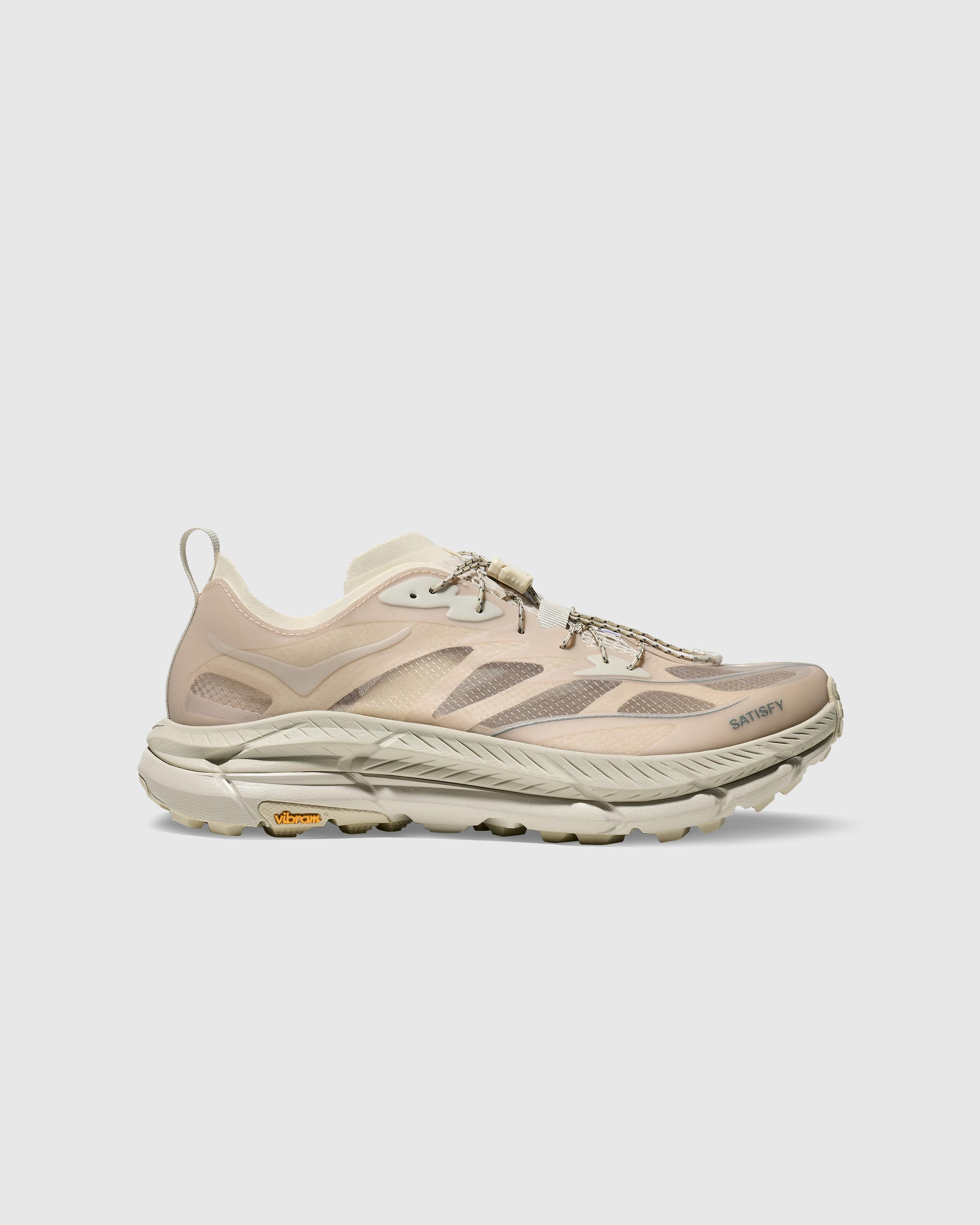 HOKA x Satisfy – U Mafate Speed 4 Lite STSFY Bone - Low Top Sneakers - Beige - Image 1