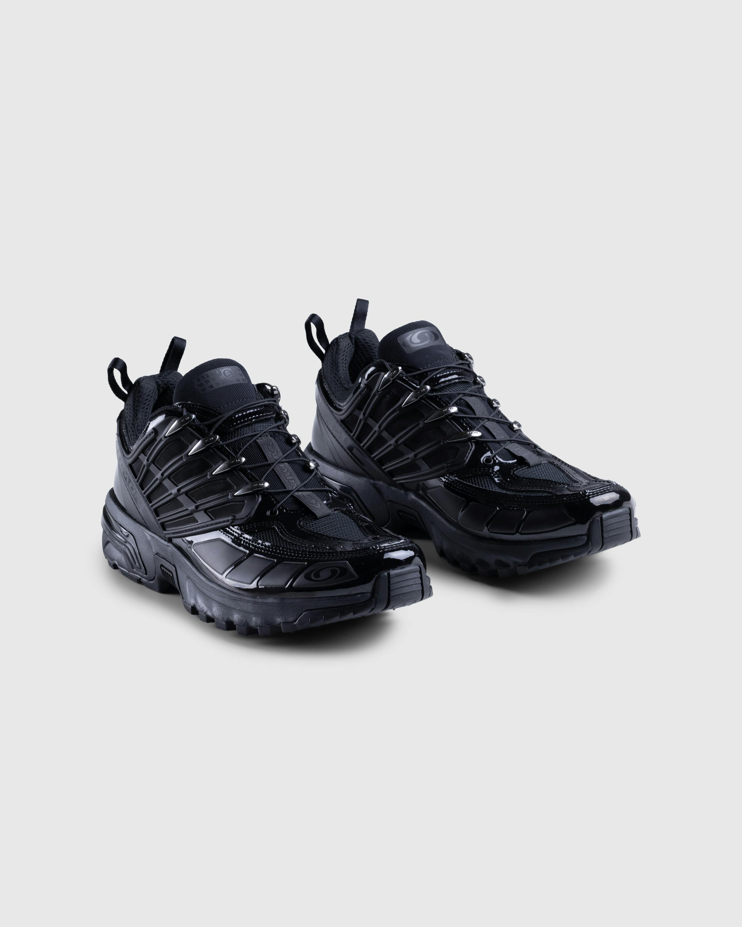 MM6 Maison Margiela x Salomon – ACS Pro Black/Quiet Shade/Black - Low Top Sneakers - Black - Image 6