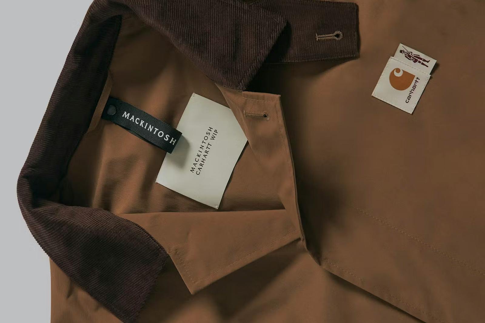 carhartt mackintosh coat jacket collab