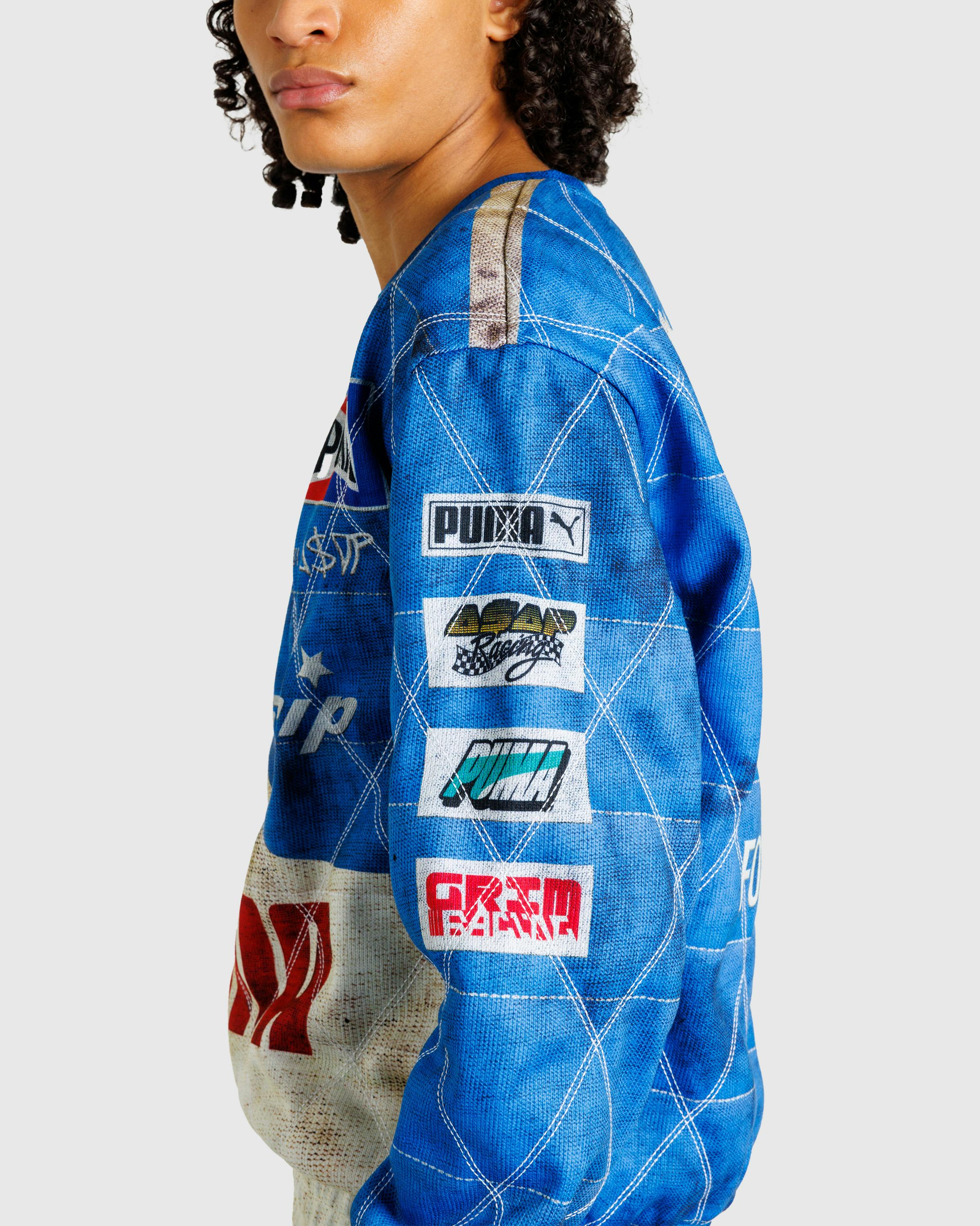 Puma x A$AP Rocky – Quilted Sweatshirt Clyde Royal - Sweatshirts - Blue - Image 7