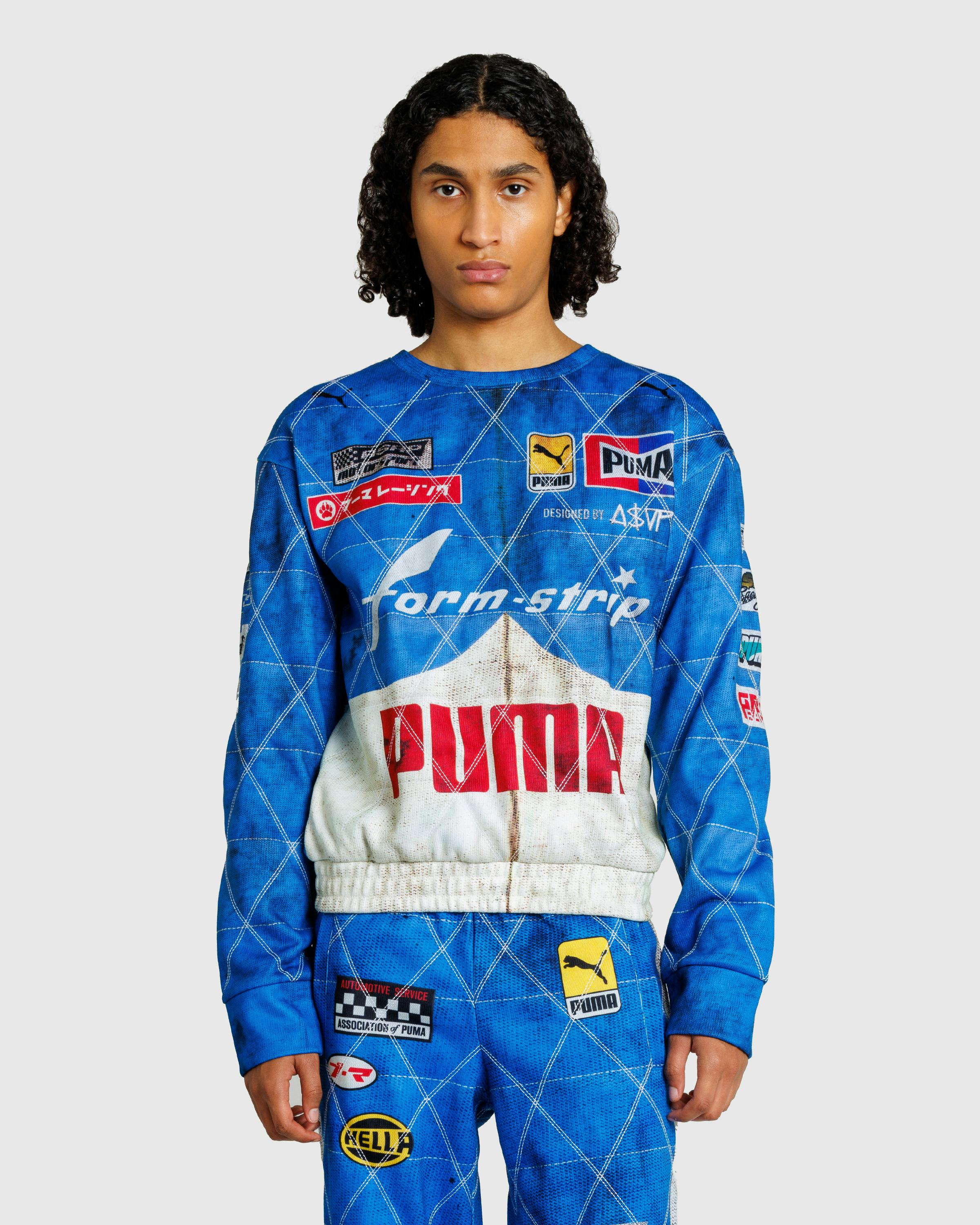 Puma x A$AP Rocky – Quilted Sweatshirt Clyde Royal - Sweatshirts - Blue - Image 2