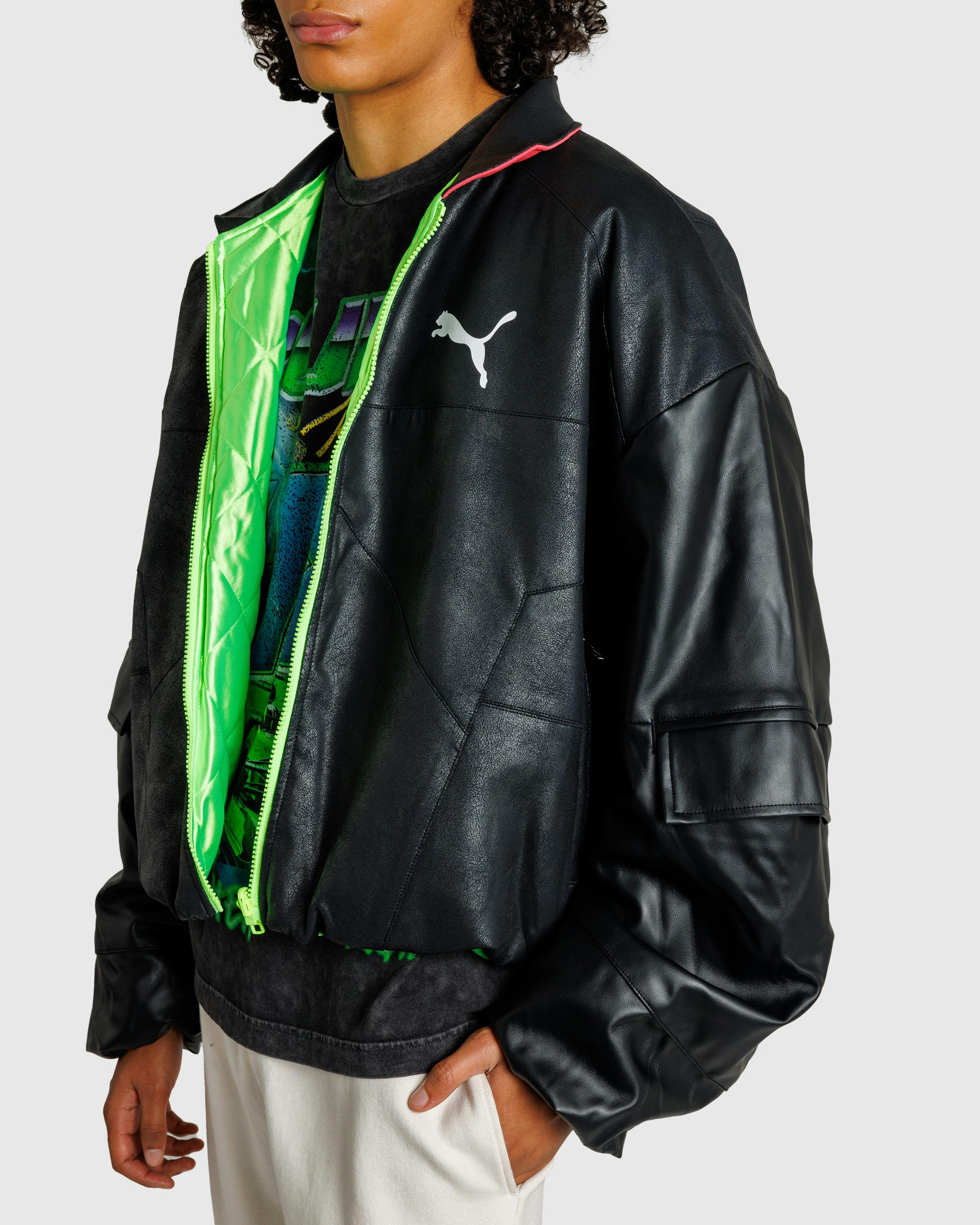 Puma x A$AP Rocky – Pleather Jacket PUMA Black - Leather Jackets - Black - Image 11