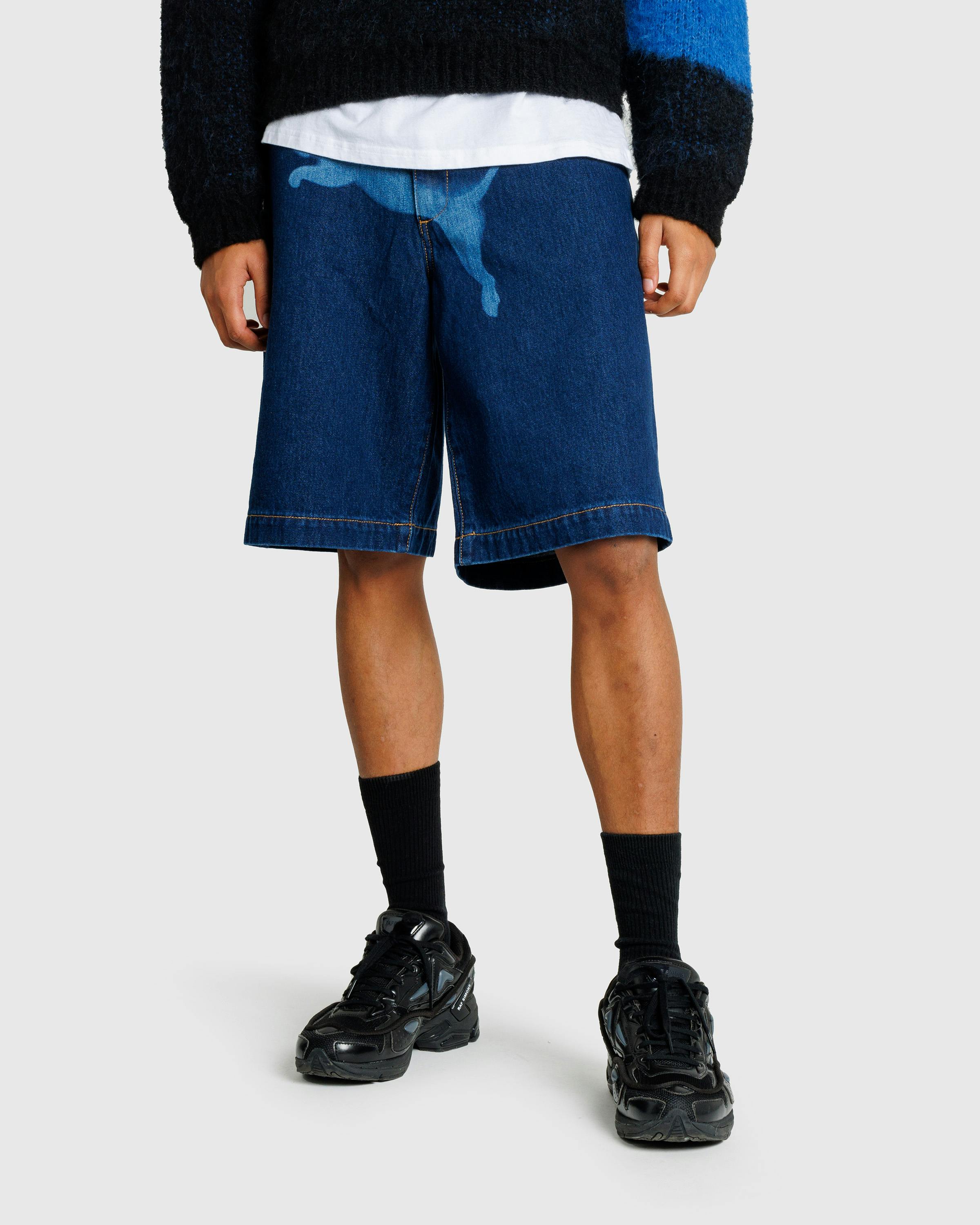 Puma x A$AP Rocky – Denim Short Dark Denim - Denim Shorts - Blue - Image 2