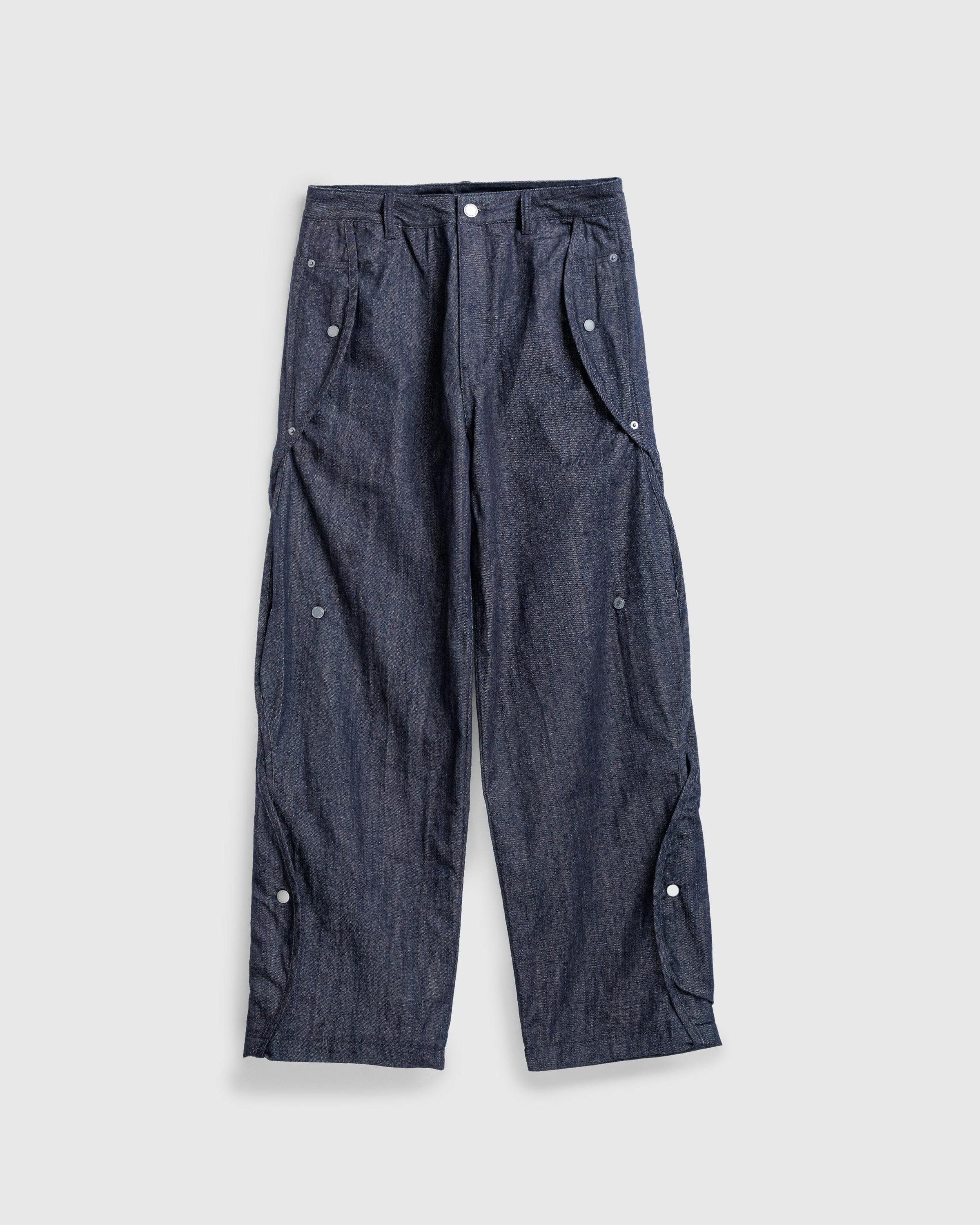 San San Gear – Denim Wave Pants Dark Indigo - Denim - Blue - Image 1