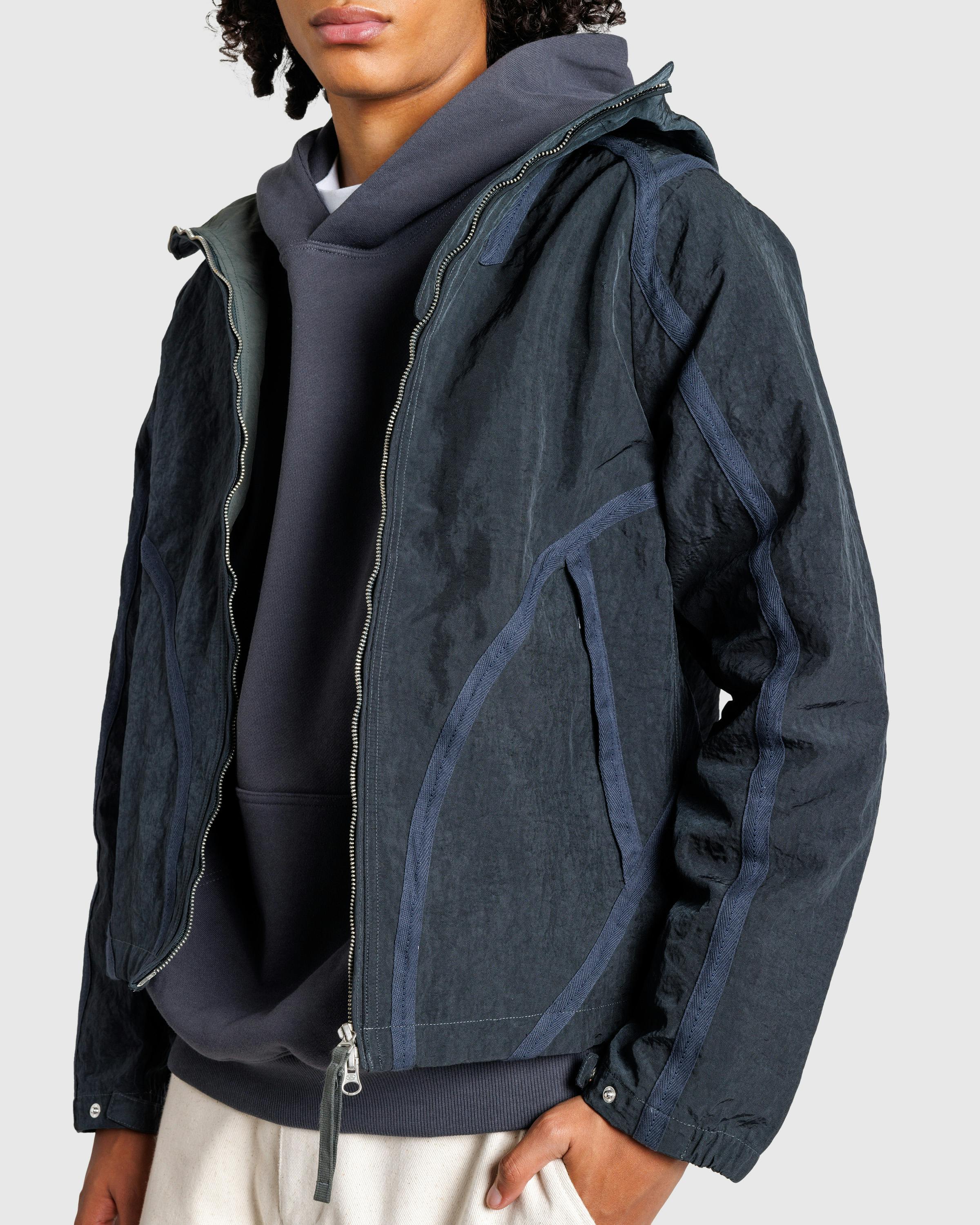 San San Gear – Webbing Jacket Blue Charcoal - Windbreakers - Black - Image 4