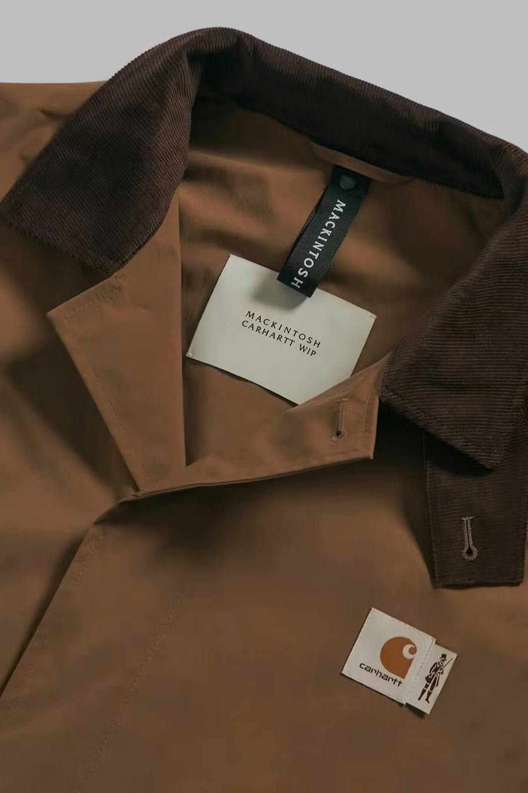 carhartt mackintosh coat jacket collab