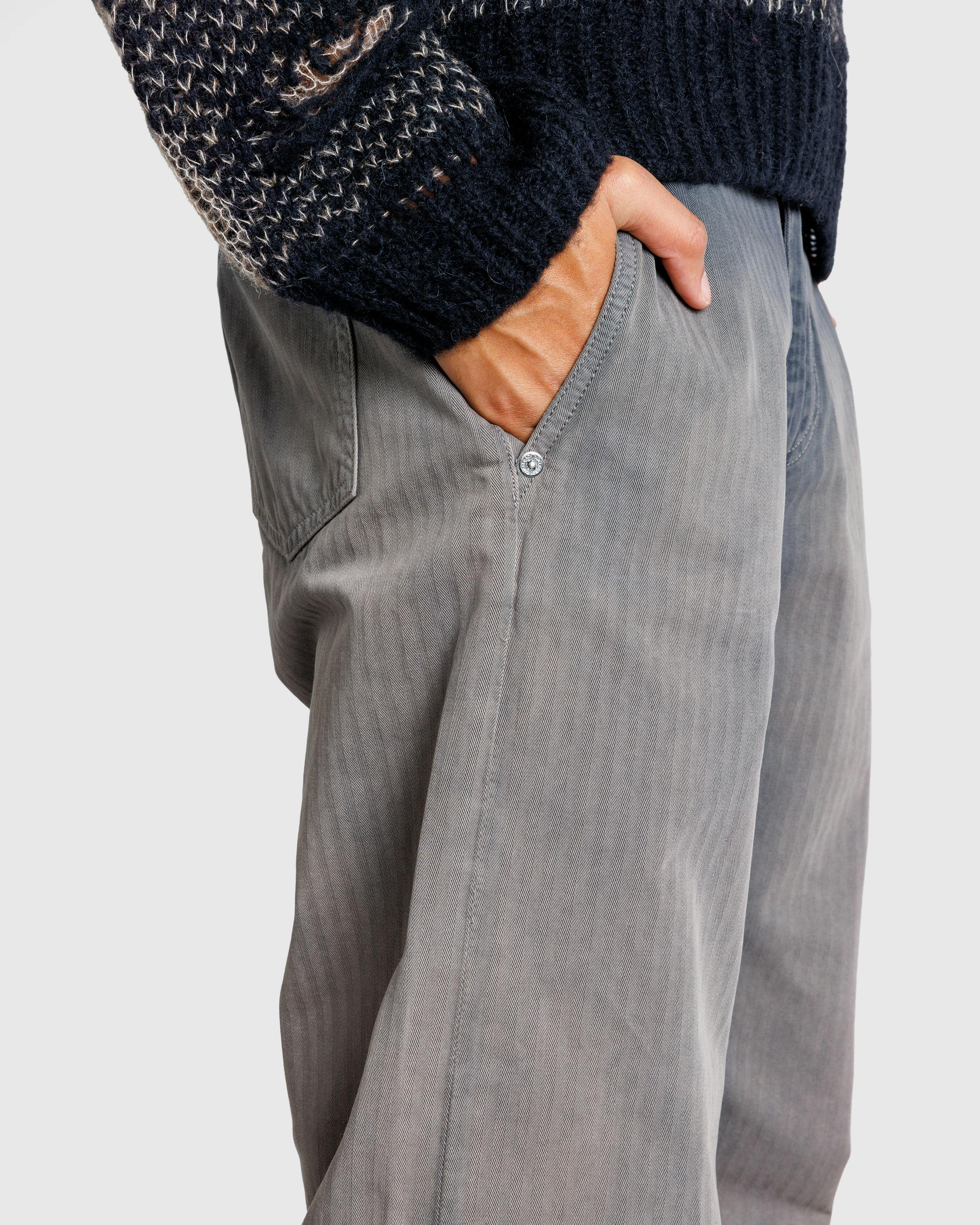 Our Legacy – Trucker Trouser Grey - Trousers - Grey - Image 7