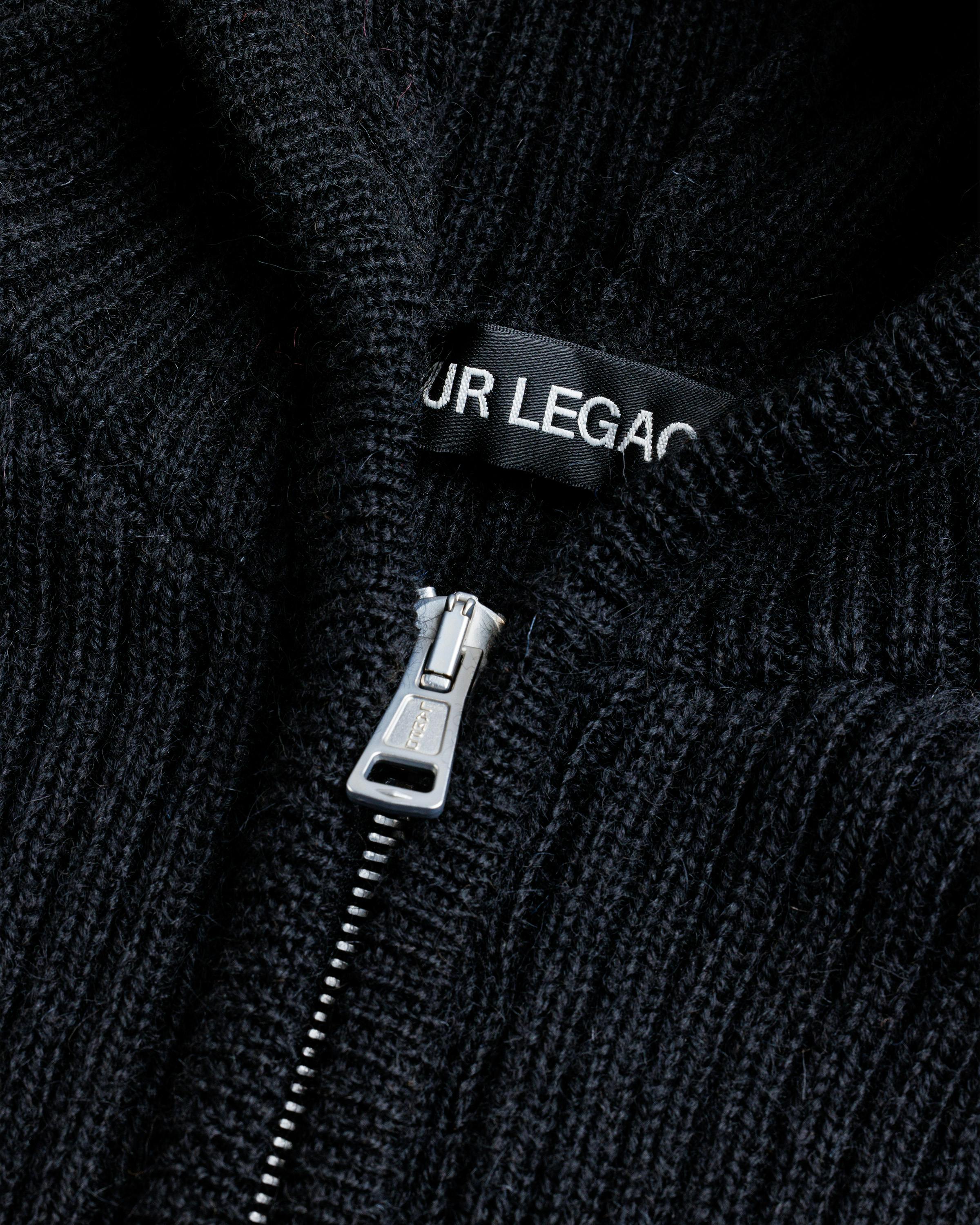 Our Legacy – Level Hood Black - Zip-Ups - Black - Image 4