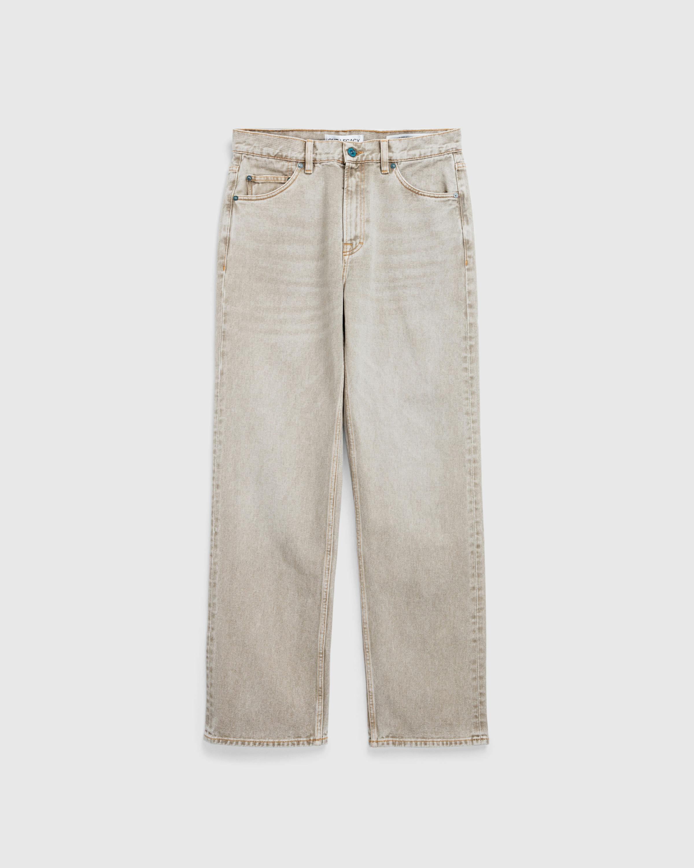 Our Legacy – Formal Cut Denim Sand - Denim - Beige - Image 1