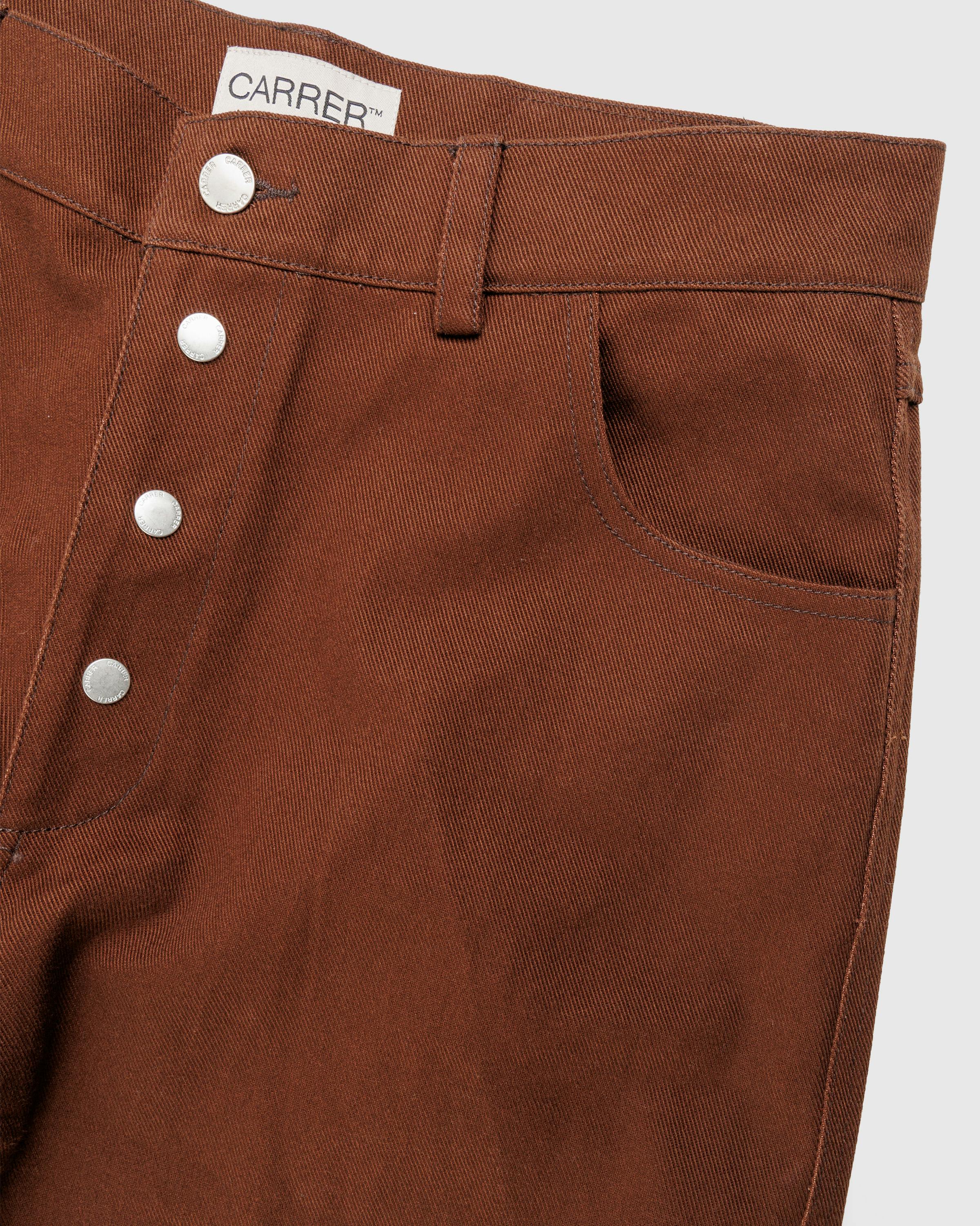 Carrer – Wide Straight Pant Antique Brown - Suit Pants - Brown - Image 4