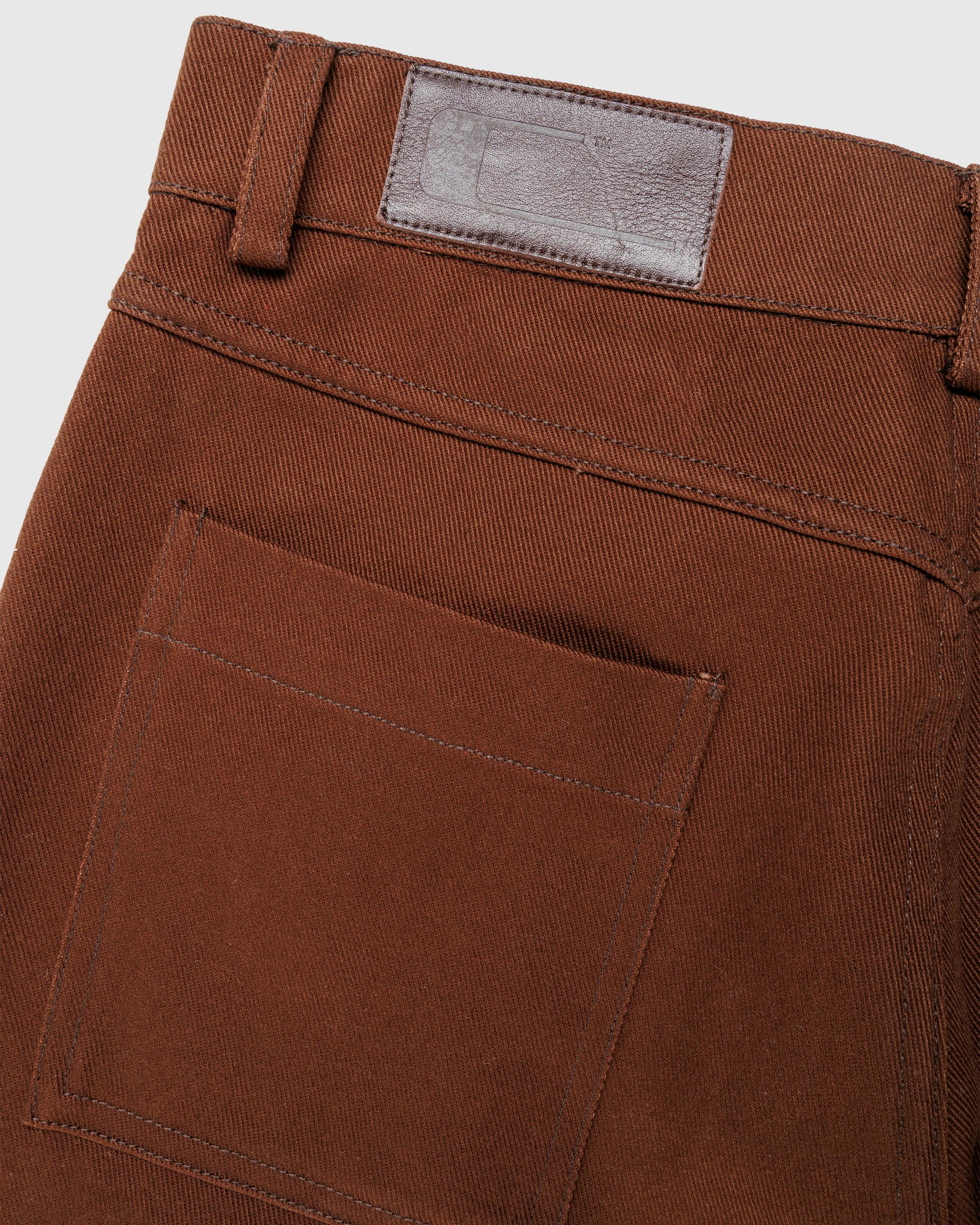 Carrer – Wide Straight Pant Antique Brown - Suit Pants - Brown - Image 5