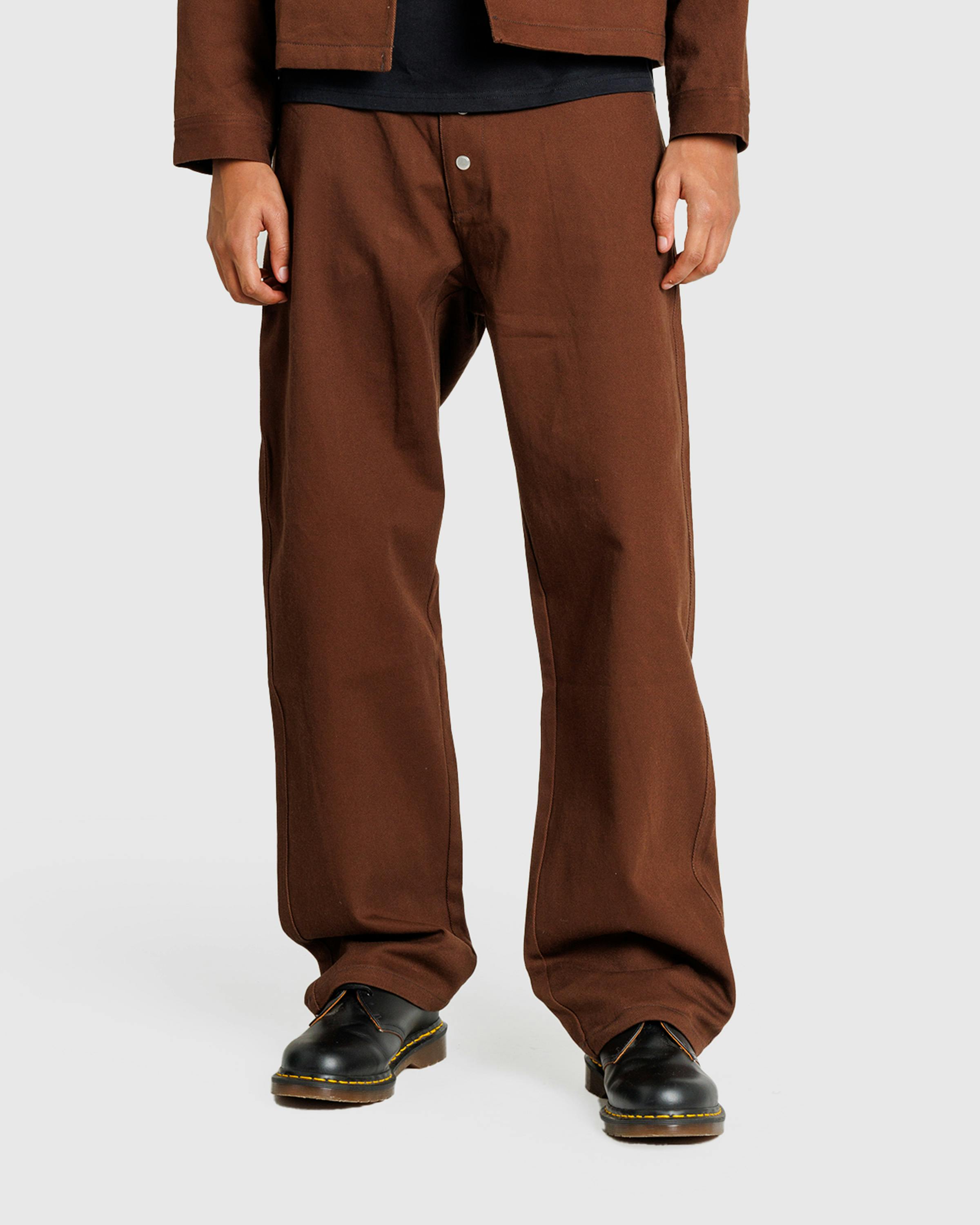 Carrer – Wide Straight Pant Antique Brown - Suit Pants - Brown - Image 2