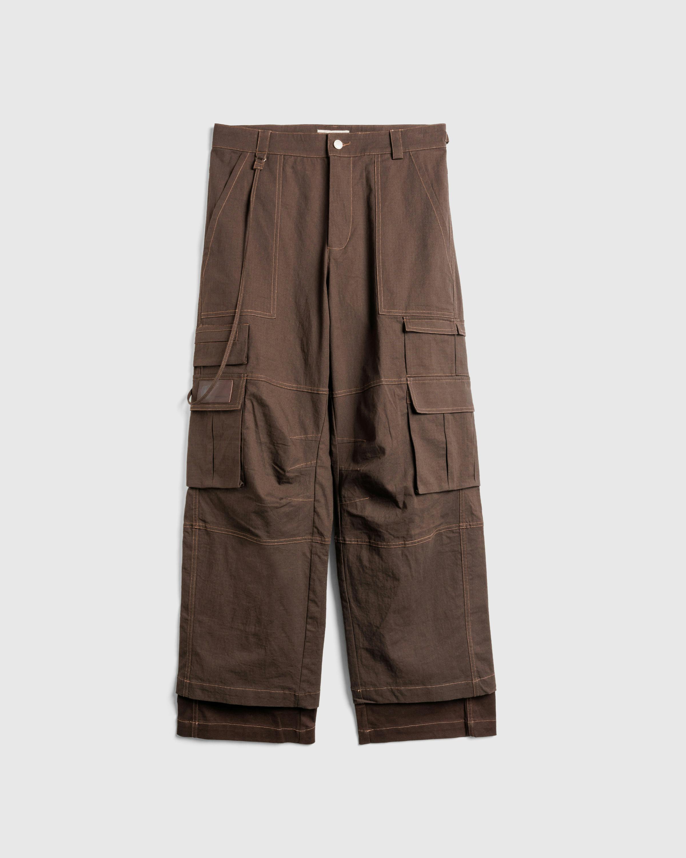 Carrer – Cobalt Cargo Brown - Cargo Pants - Brown - Image 1