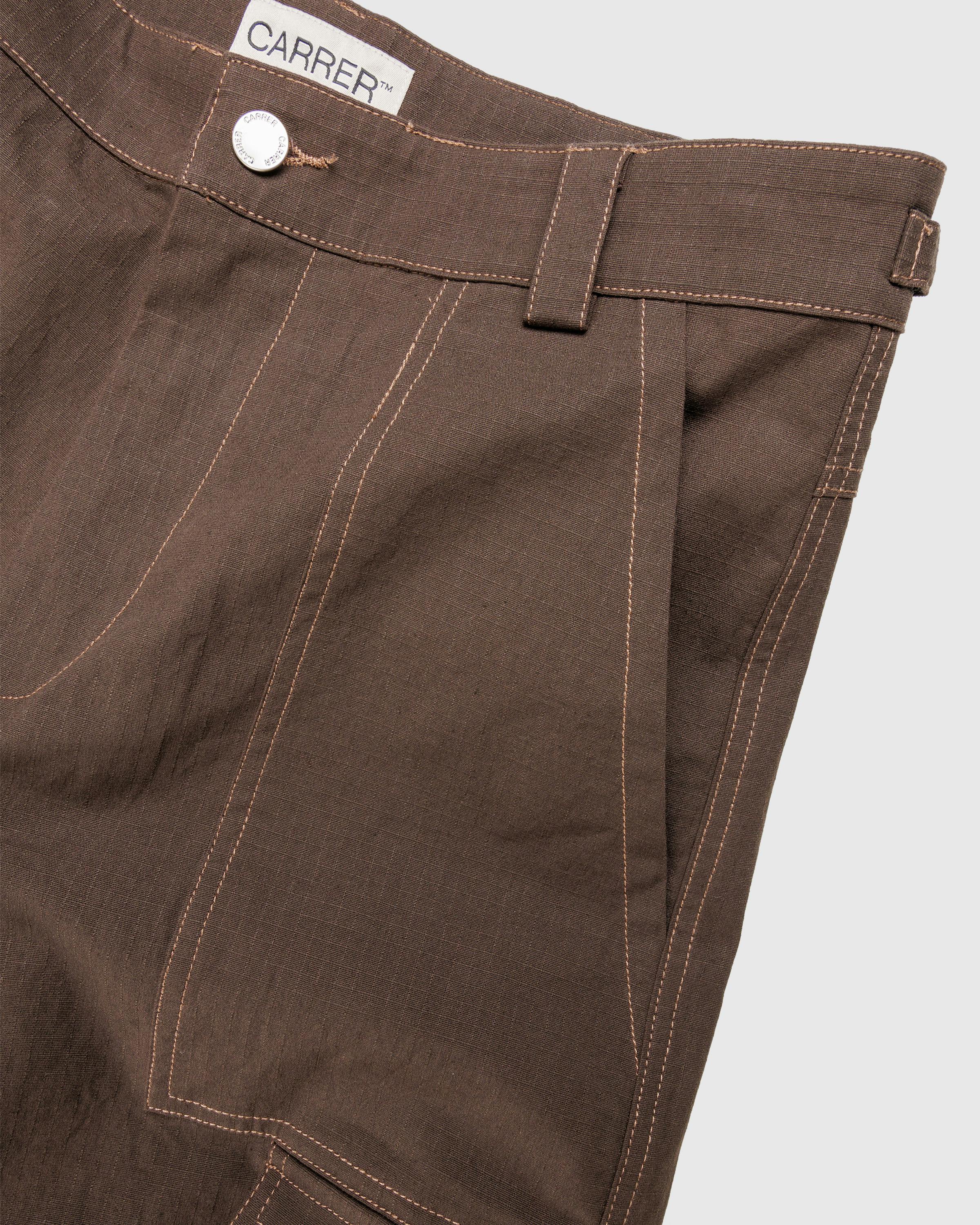 Carrer – Cobalt Cargo Brown - Cargo Pants - Brown - Image 5