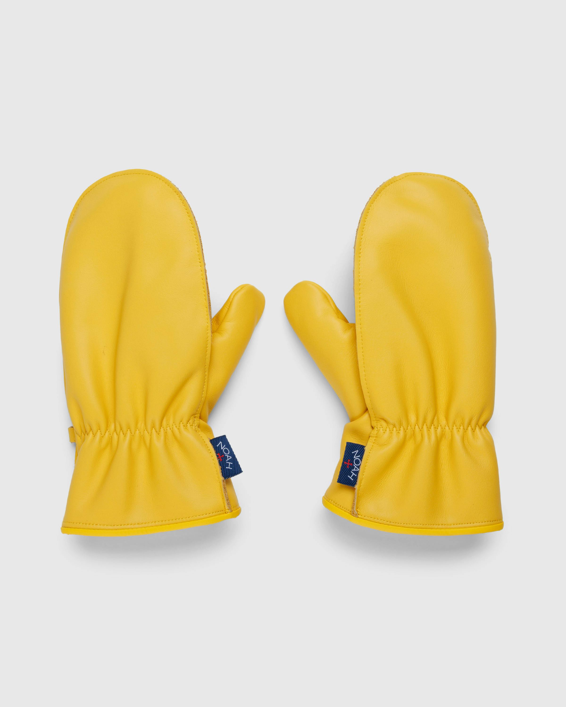 Puma x Noah – Gloves Mimosa - 5-Finger - Yellow - Image 1