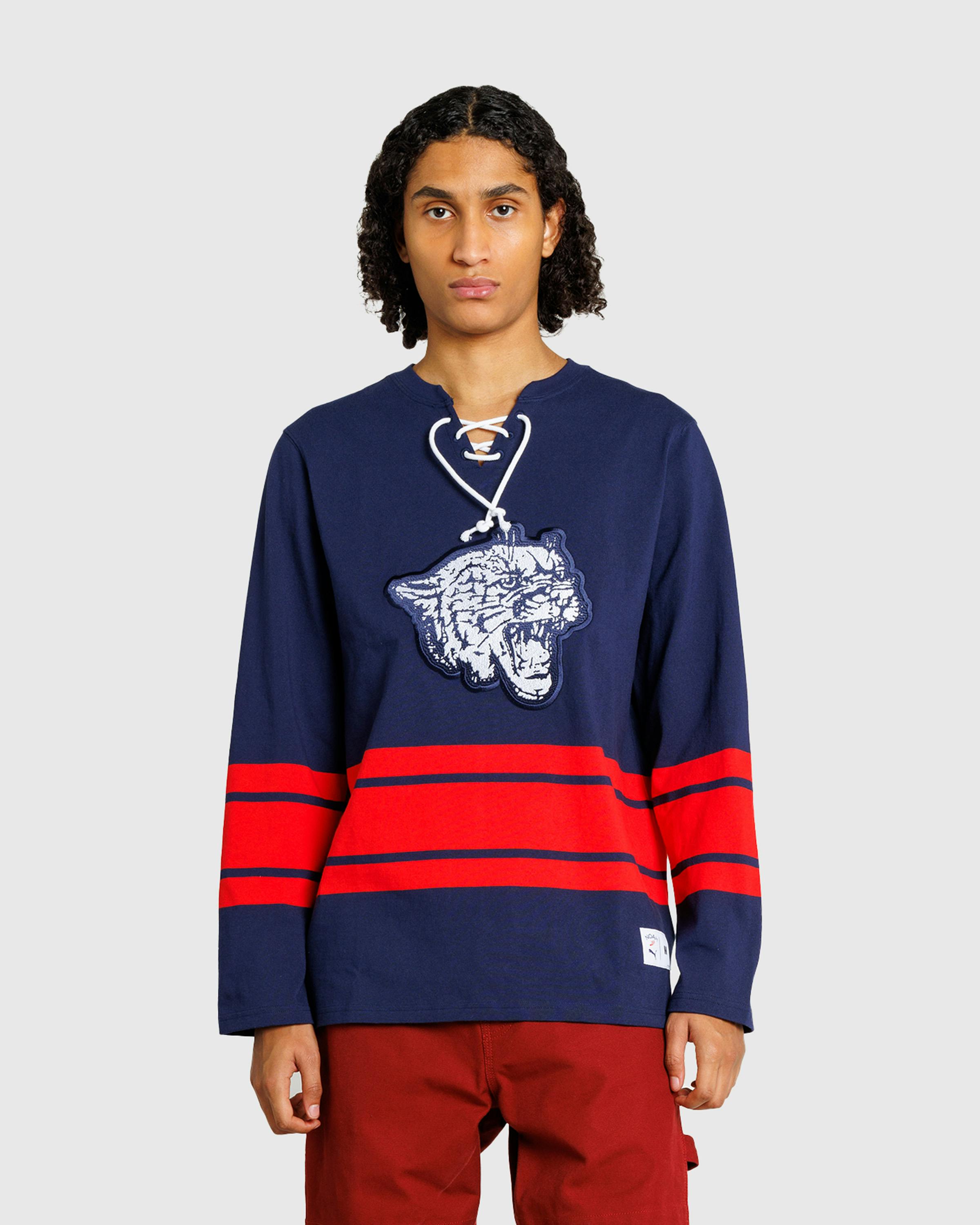 Puma x Noah – Hockey Jersey PUMA Navy - Longsleeves - Blue - Image 2