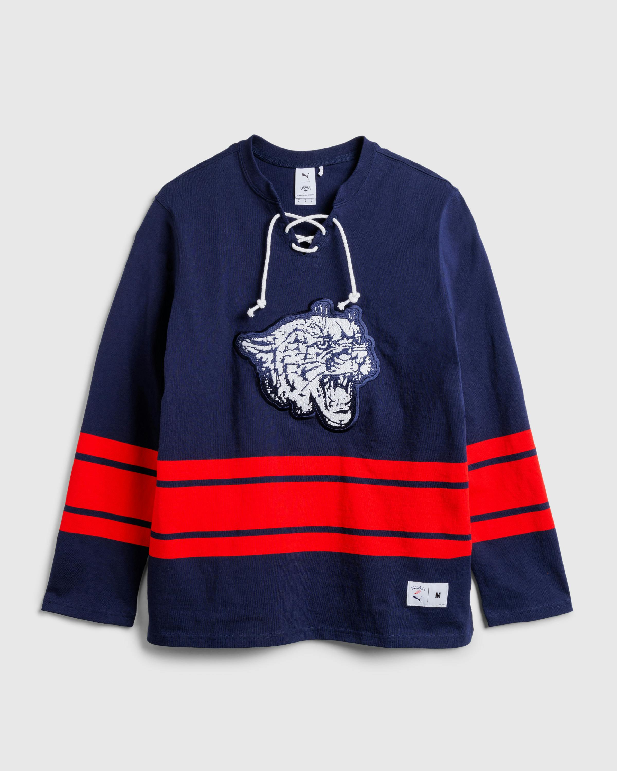 Puma x Noah – Hockey Jersey PUMA Navy - Longsleeves - Blue - Image 1