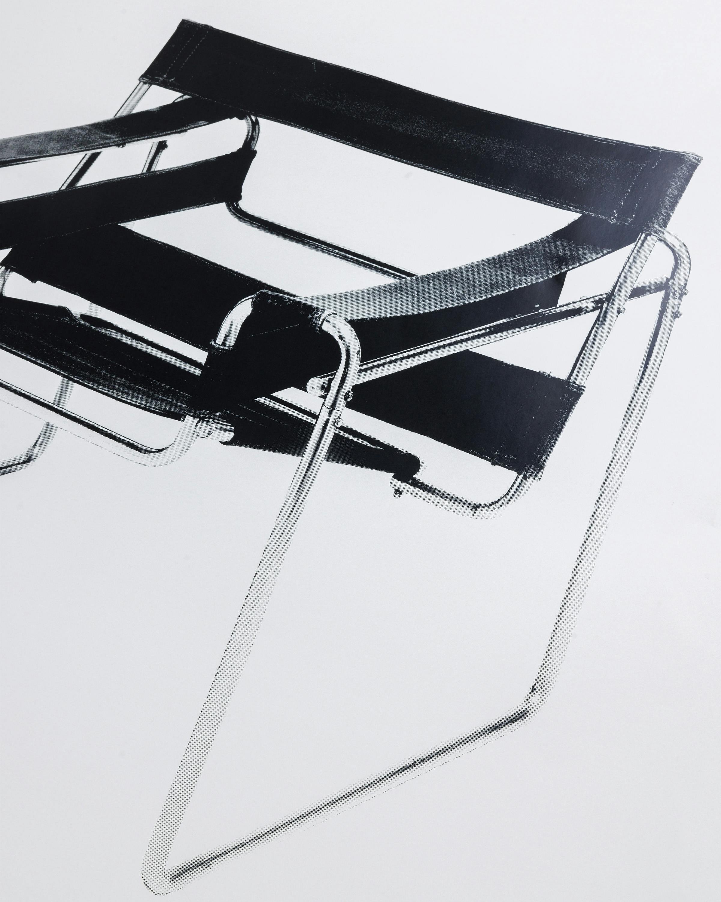 Highsnobiety x Bauhaus Archiv – Marcel Breuer Wassily Chair Poster - Arts & Collectibles - White - Image 3