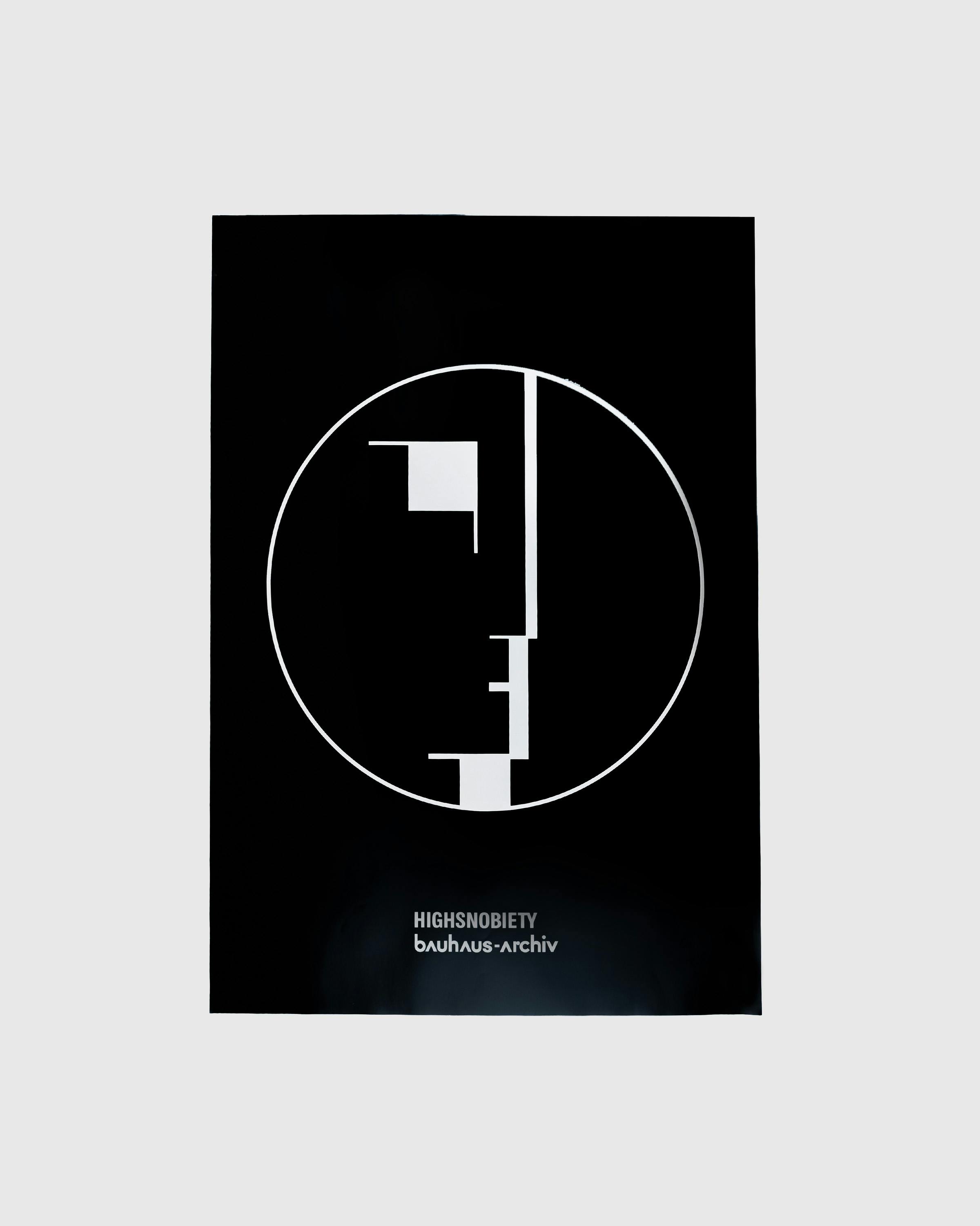 Highsnobiety x Bauhaus Archiv – Bauhaus Signet Poster - Arts & Collectibles - Black - Image 1