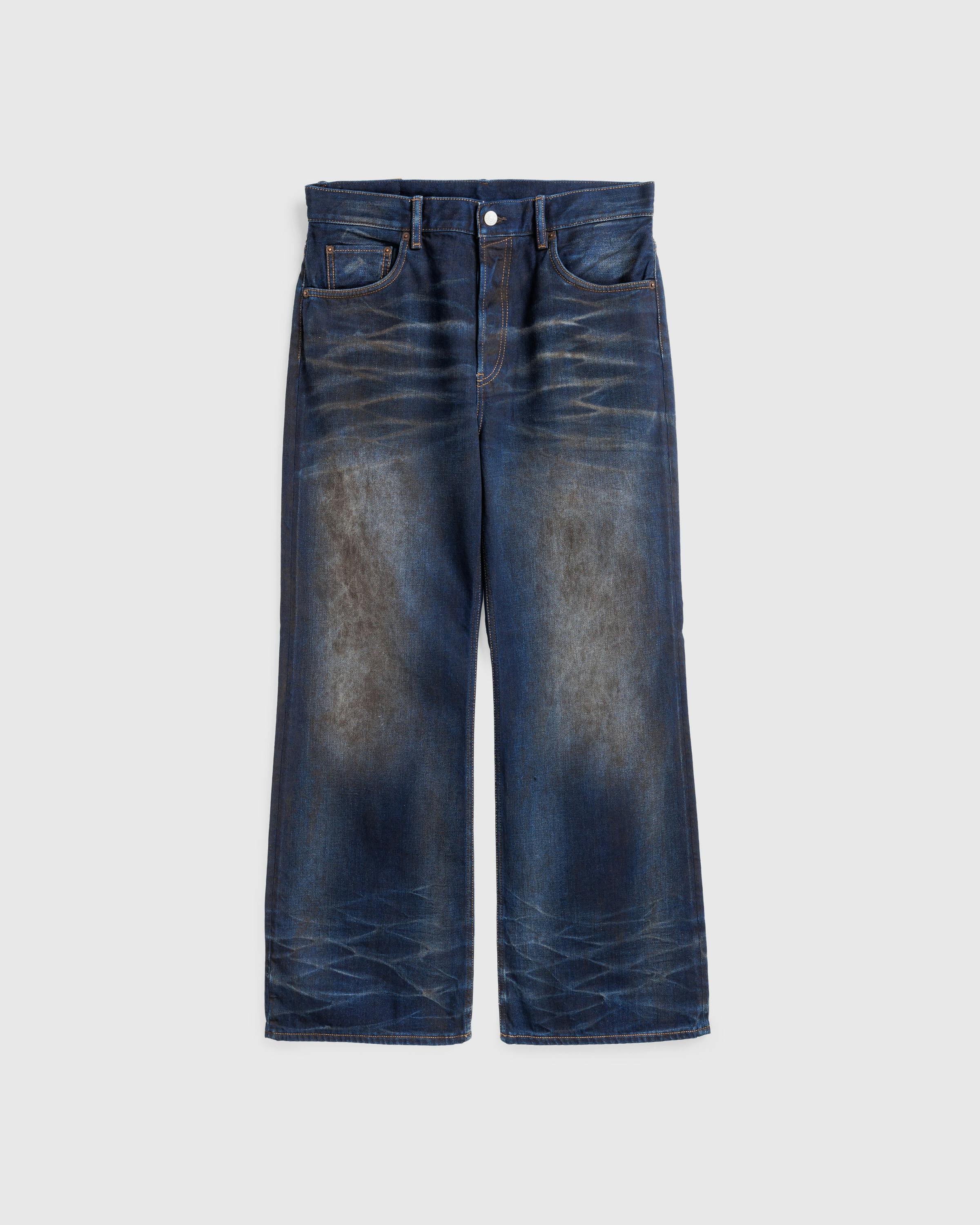 Acne Studios – Loose Fit Jeans 2021M Dark Blue - Denim - Blue - Image 1