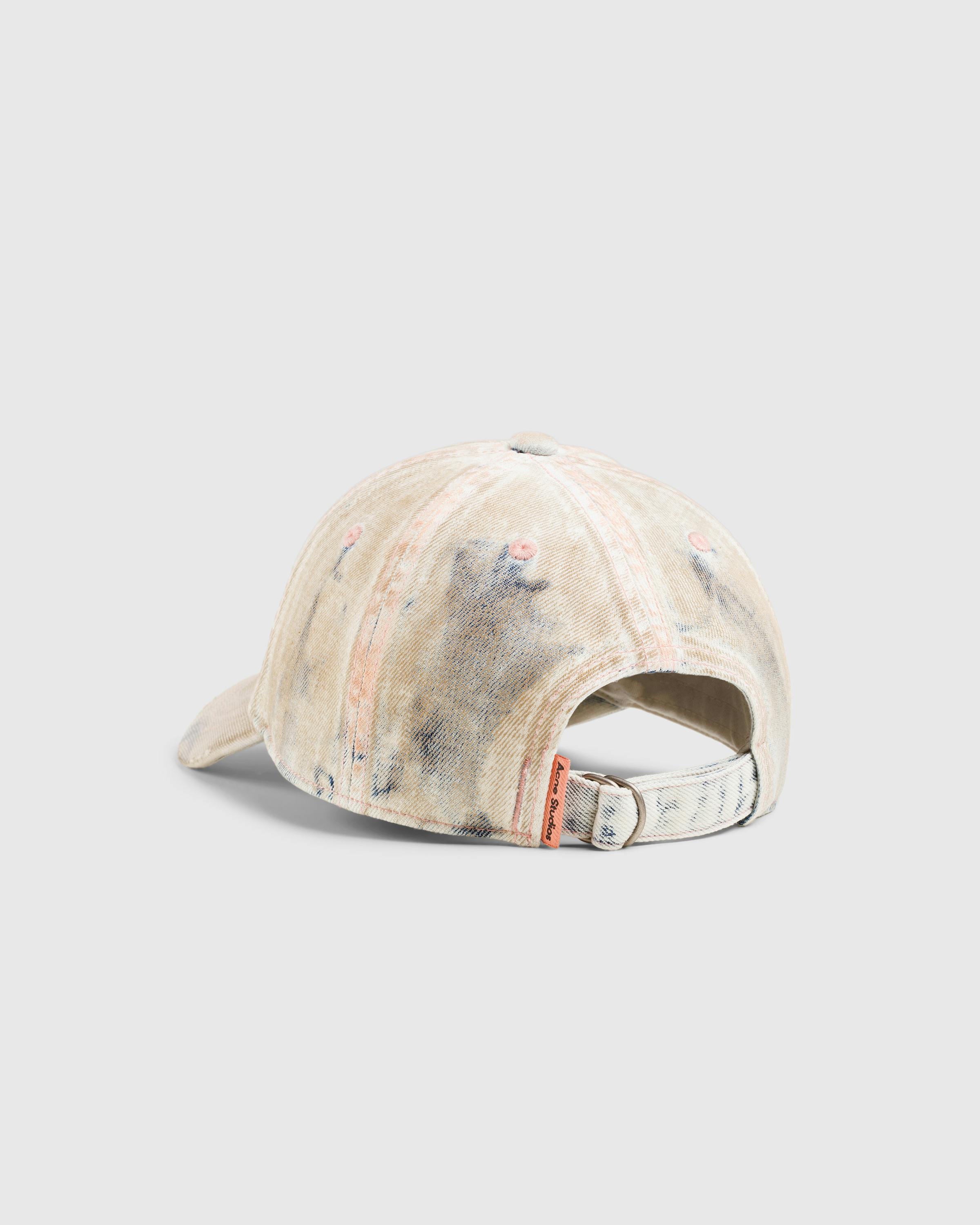 Acne Studios – Coated Denim Cap Dirty Blue/Aqua Blue - Caps - Blue - Image 6