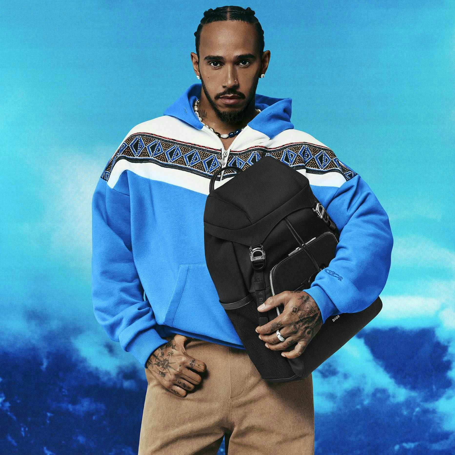 lewis hamilton dior