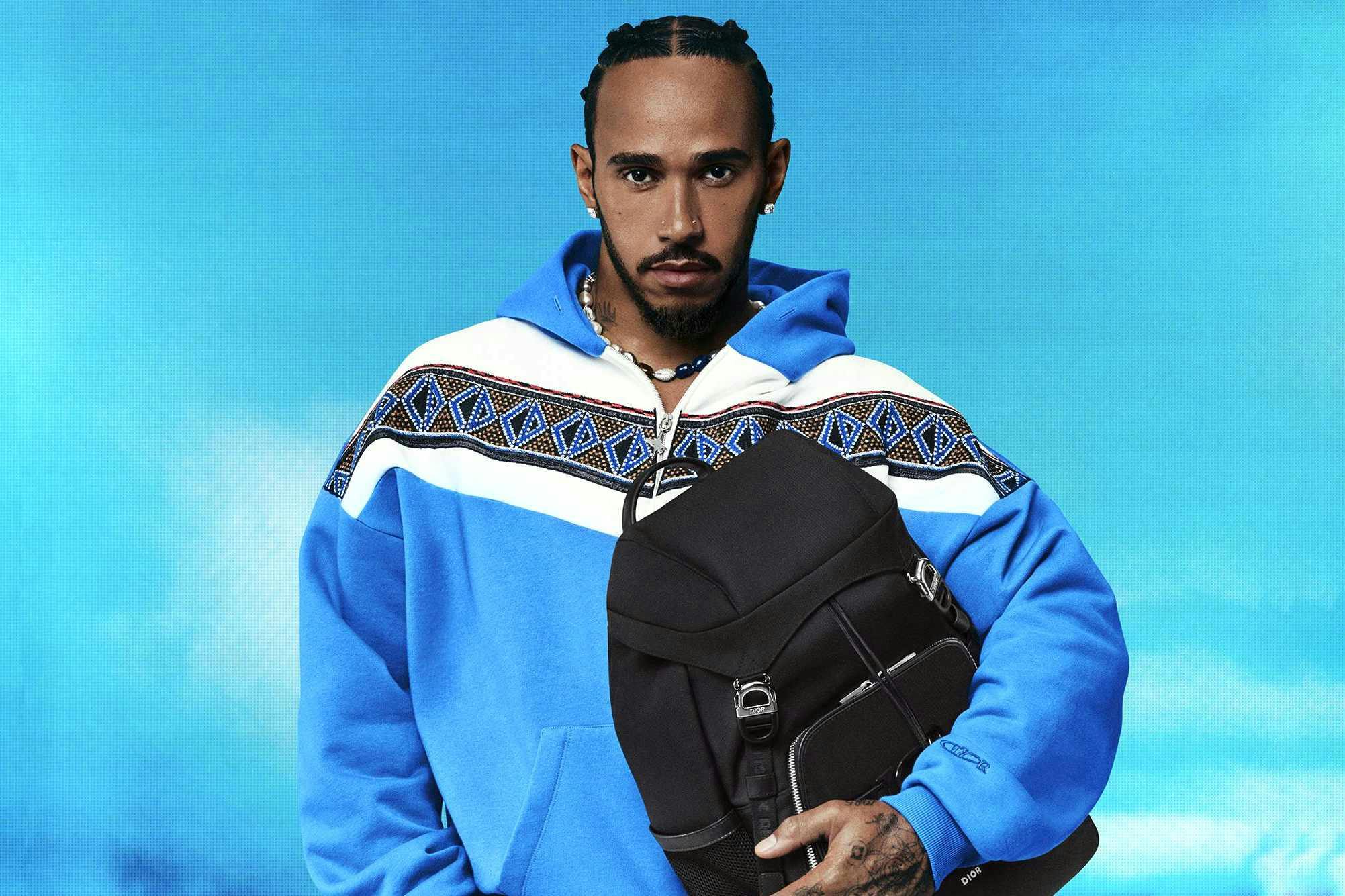 lewis hamilton dior