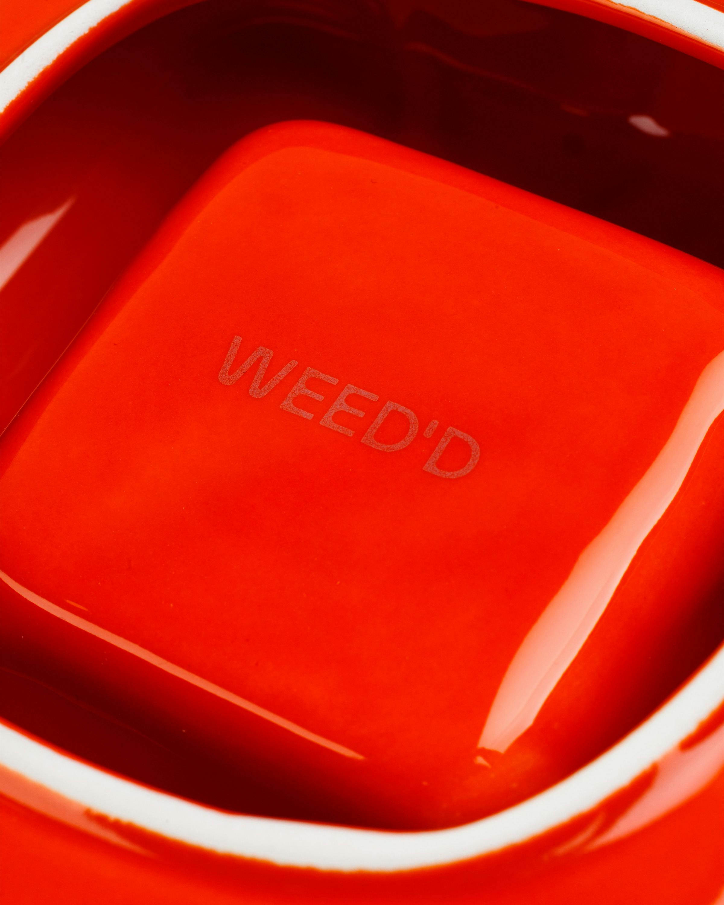 Weed'd – SB005 Ashtray Red - Ashtrays - Red - Image 4