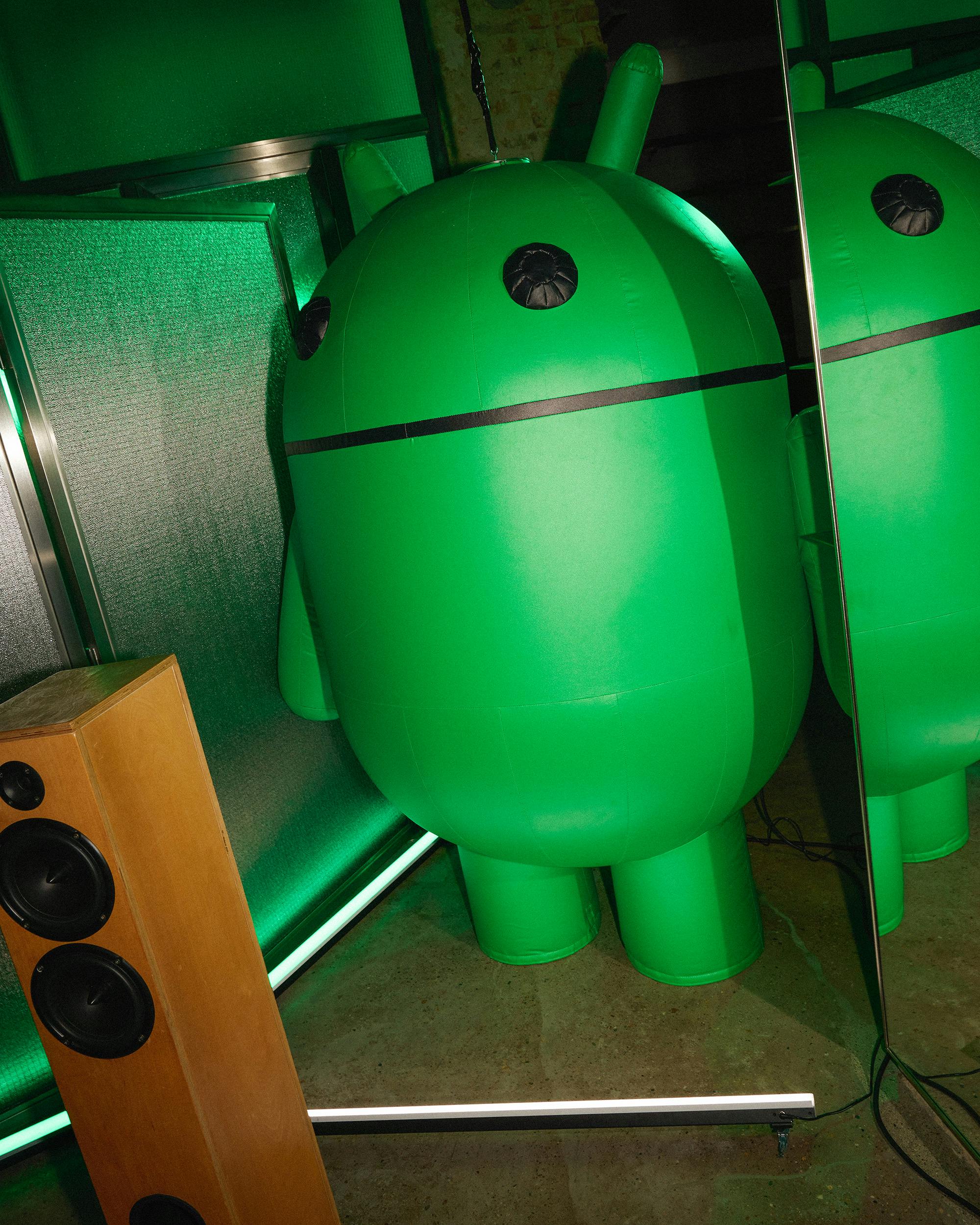 android bot session at the highsnobiety store