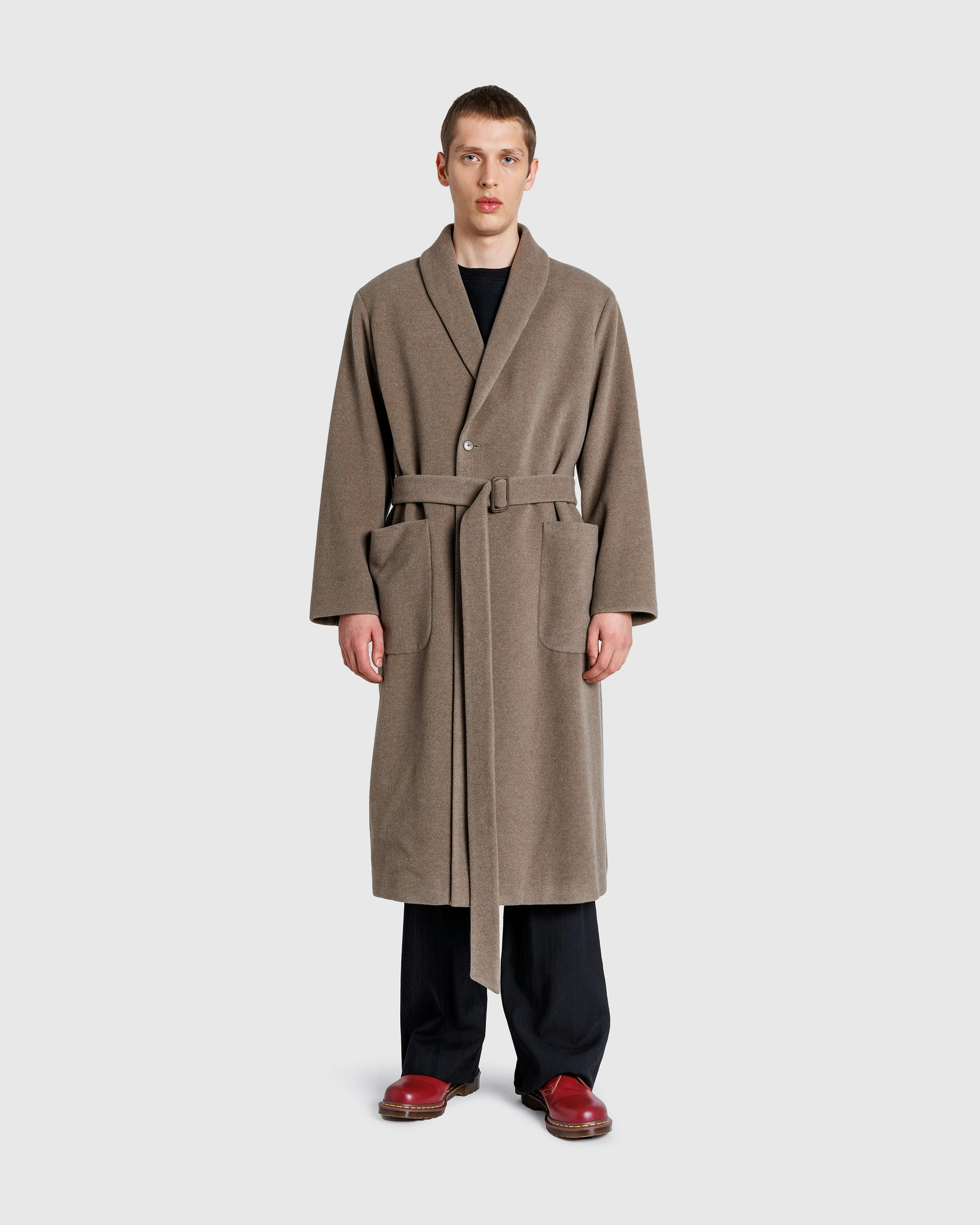 Tekla x Auralee – Robe Coat Soil - Bathrobes - Image 2