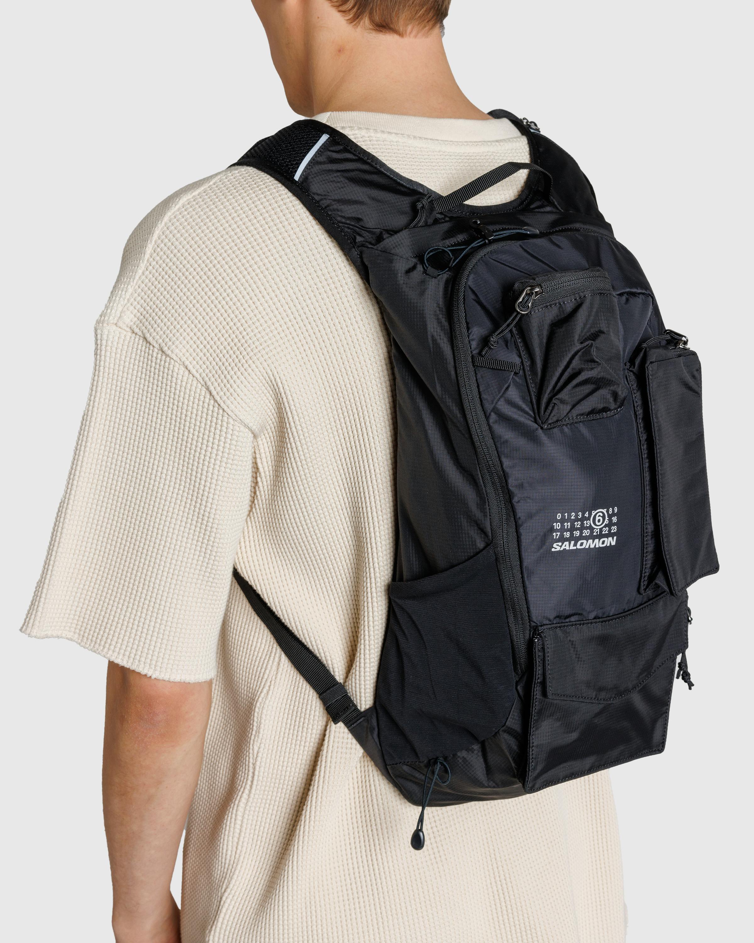 MM6 Maison Margiela x Salomon – Trail Blazer Backpack Black - Backpacks - Black - Image 6