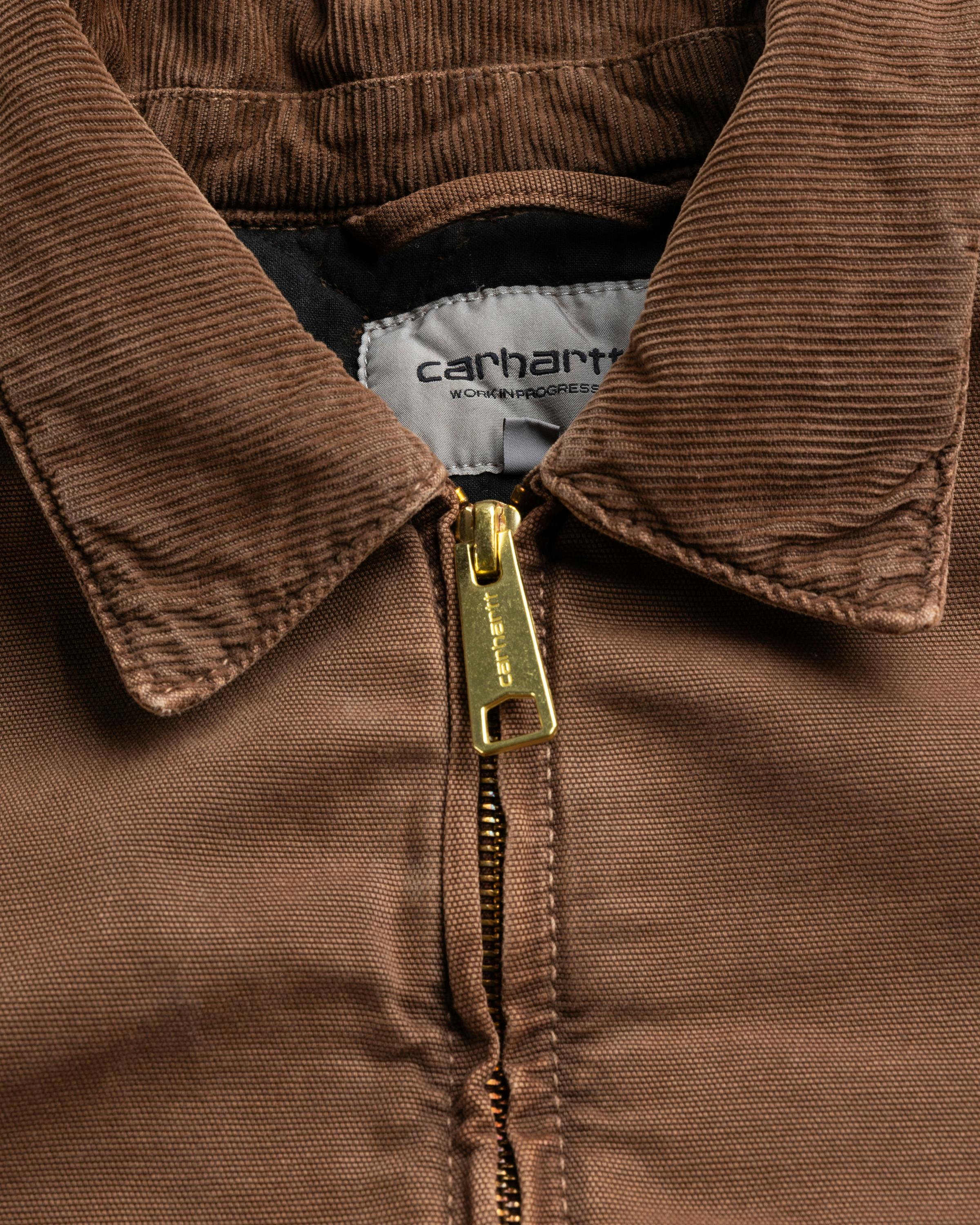 Carhartt WIP – Stanton Jacket Chocolate / Chocolate /Stone Dyed - Jackets - Brown - Image 4