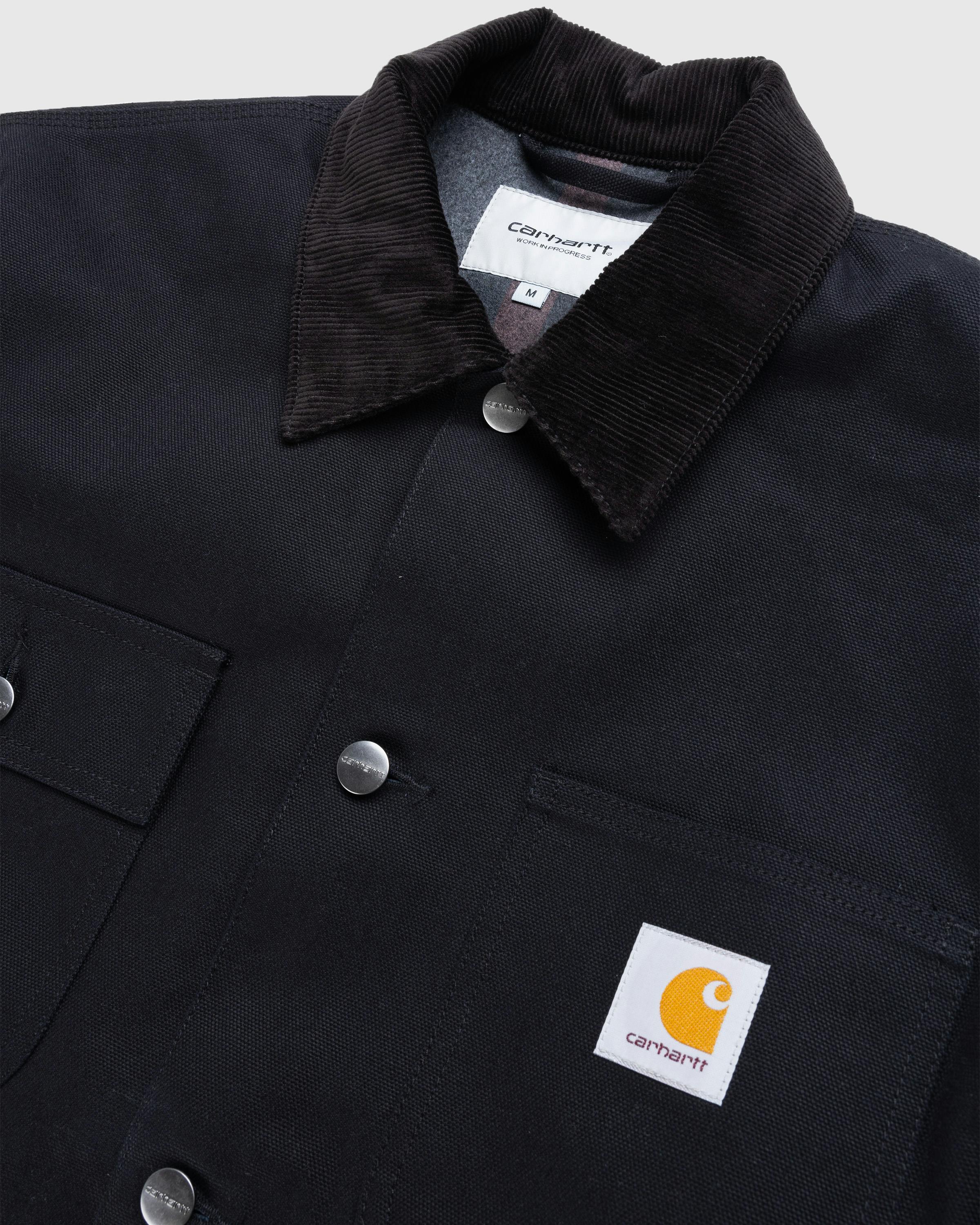 Carhartt WIP – Michigan Coat Black/Black/Rigid - Overshirt - Black - Image 7