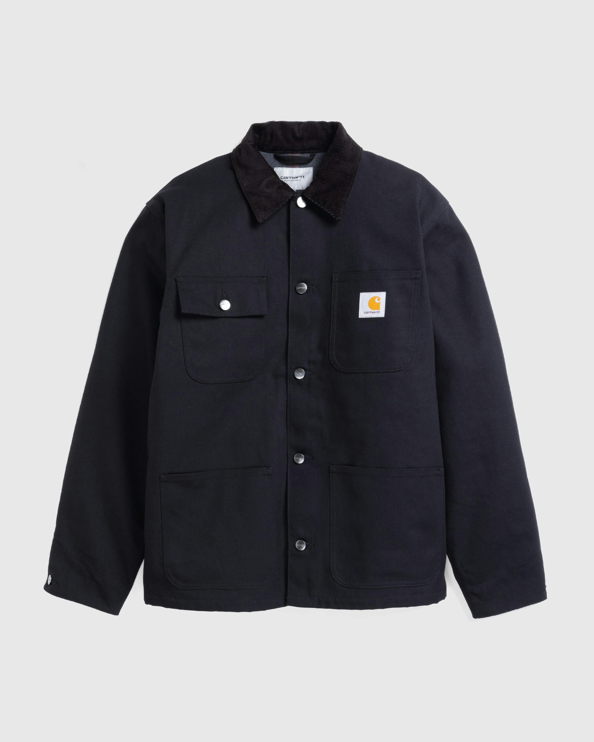 Carhartt WIP – Michigan Coat Black/Black/Rigid - Overshirt - Black - Image 1