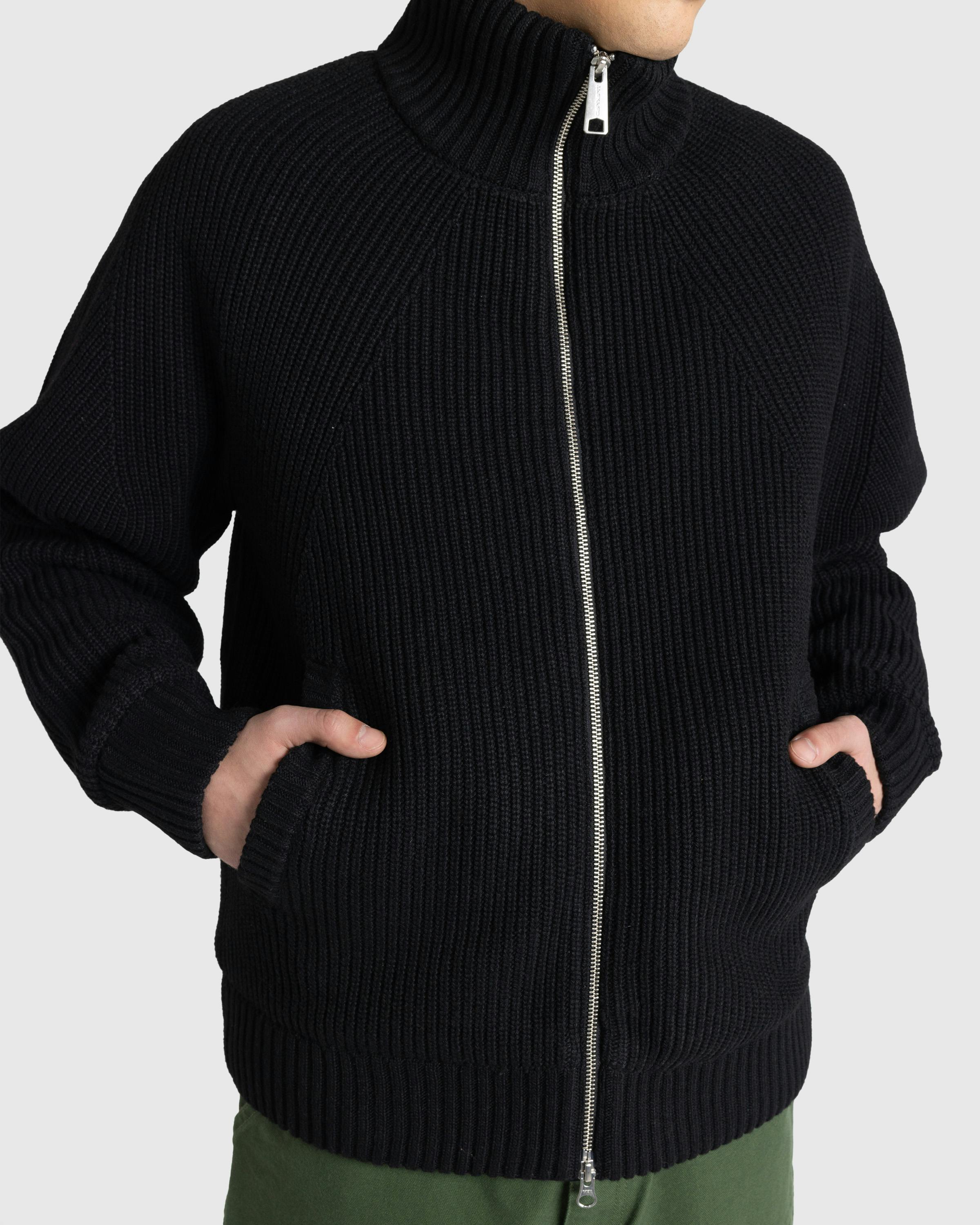 Carhartt WIP – Banley Sweater Jacket Black - Jackets - Black - Image 8