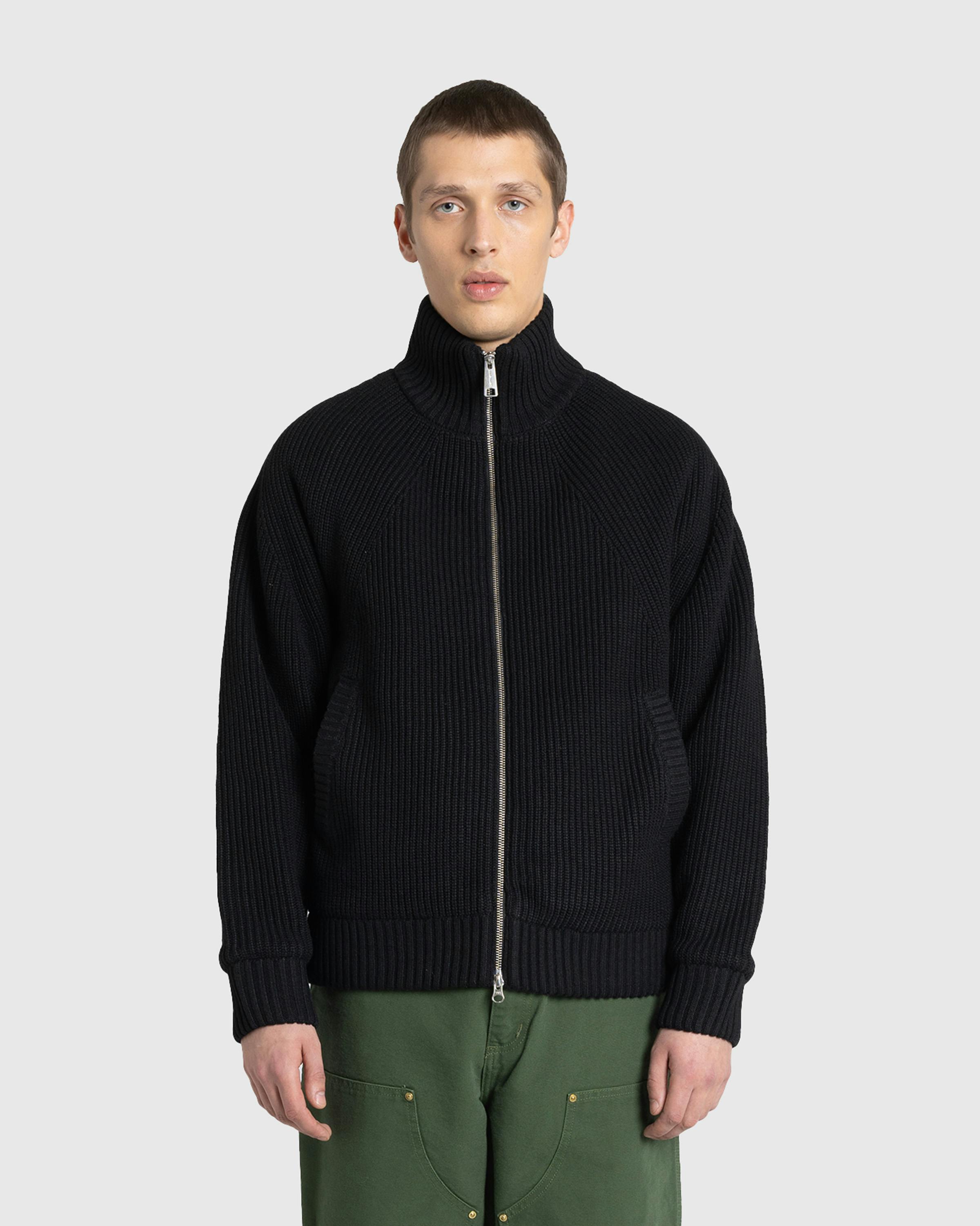 Carhartt WIP – Banley Sweater Jacket Black - Jackets - Black - Image 2