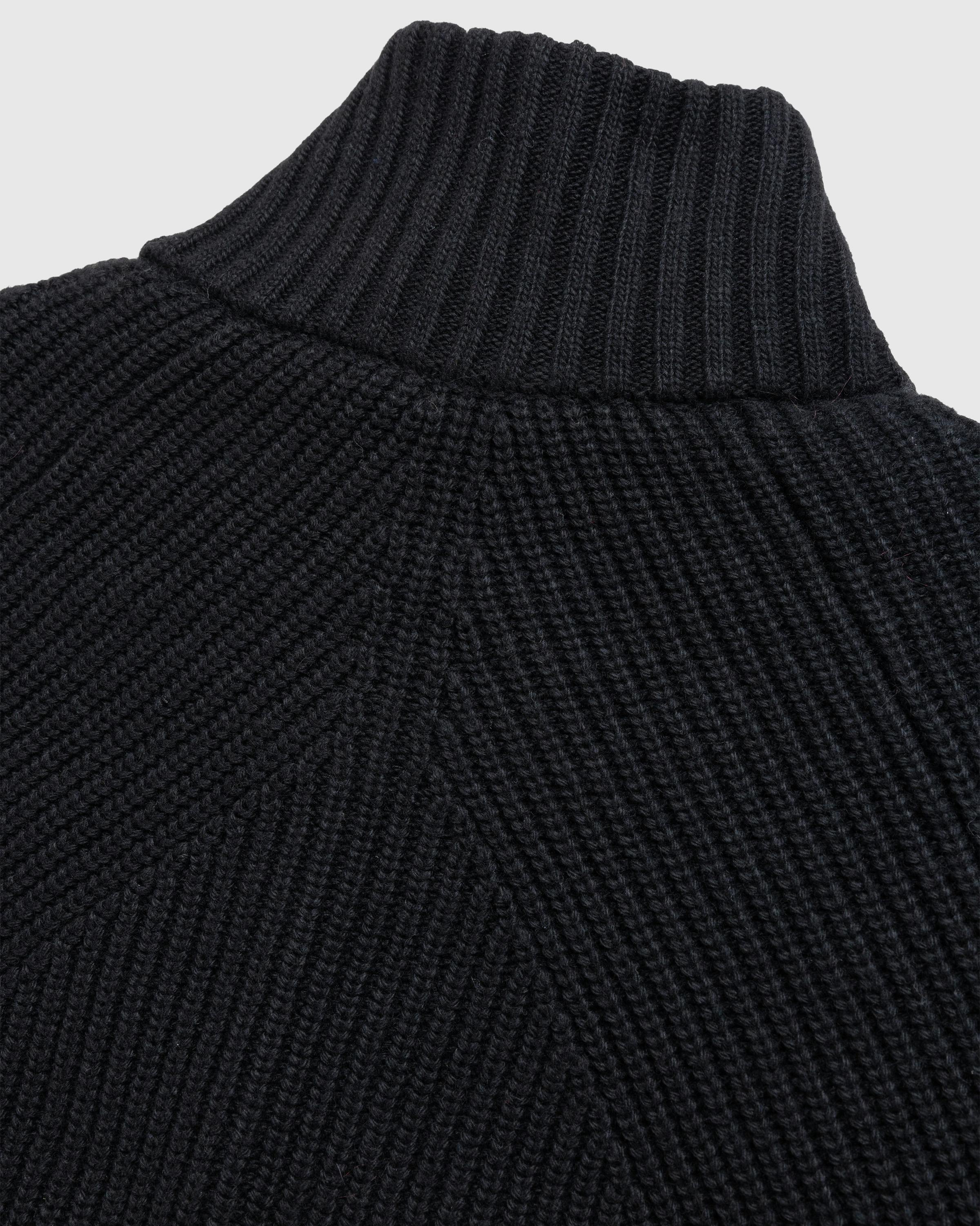 Carhartt WIP – Banley Sweater Jacket Black - Jackets - Black - Image 5