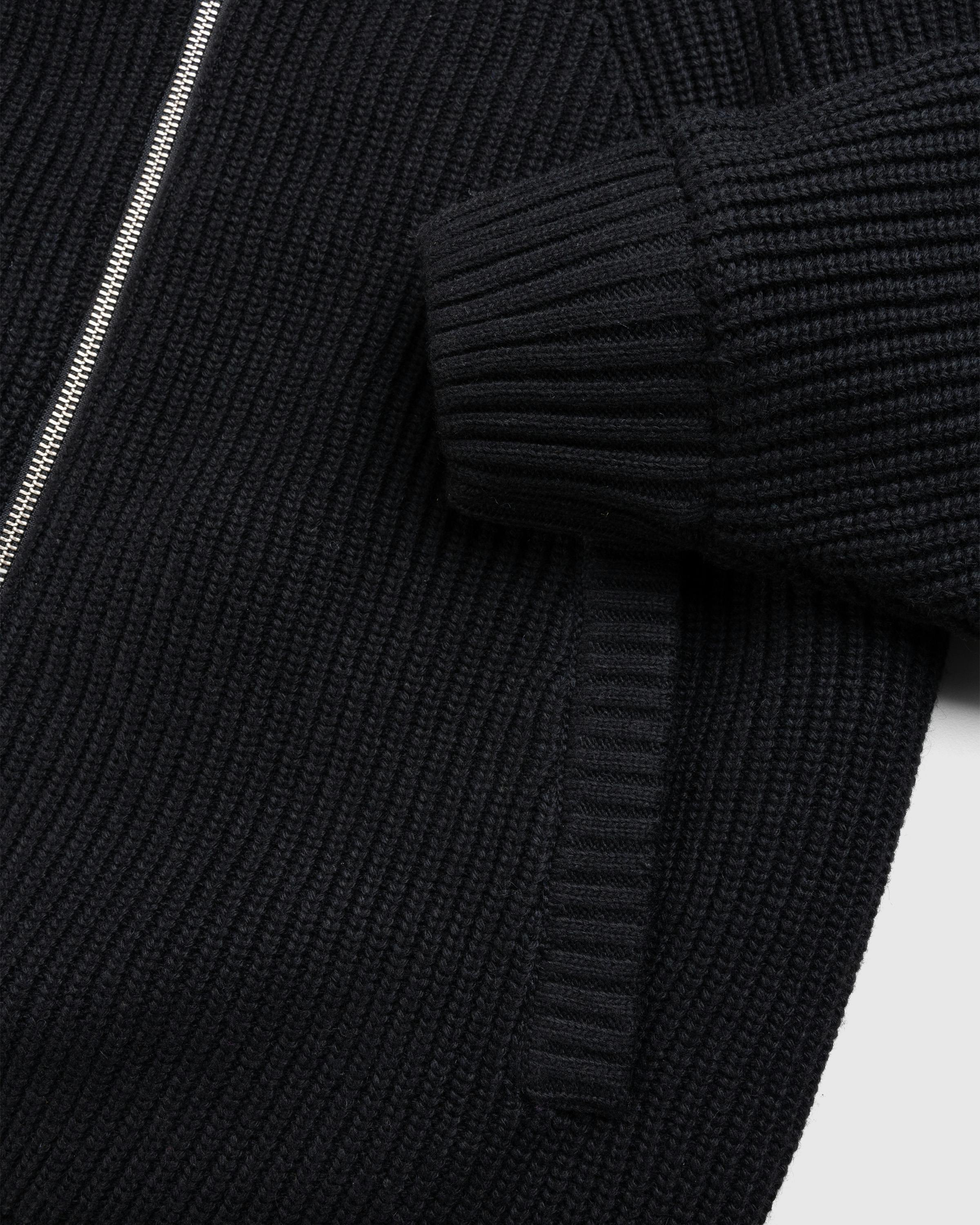 Carhartt WIP – Banley Sweater Jacket Black - Jackets - Black - Image 9