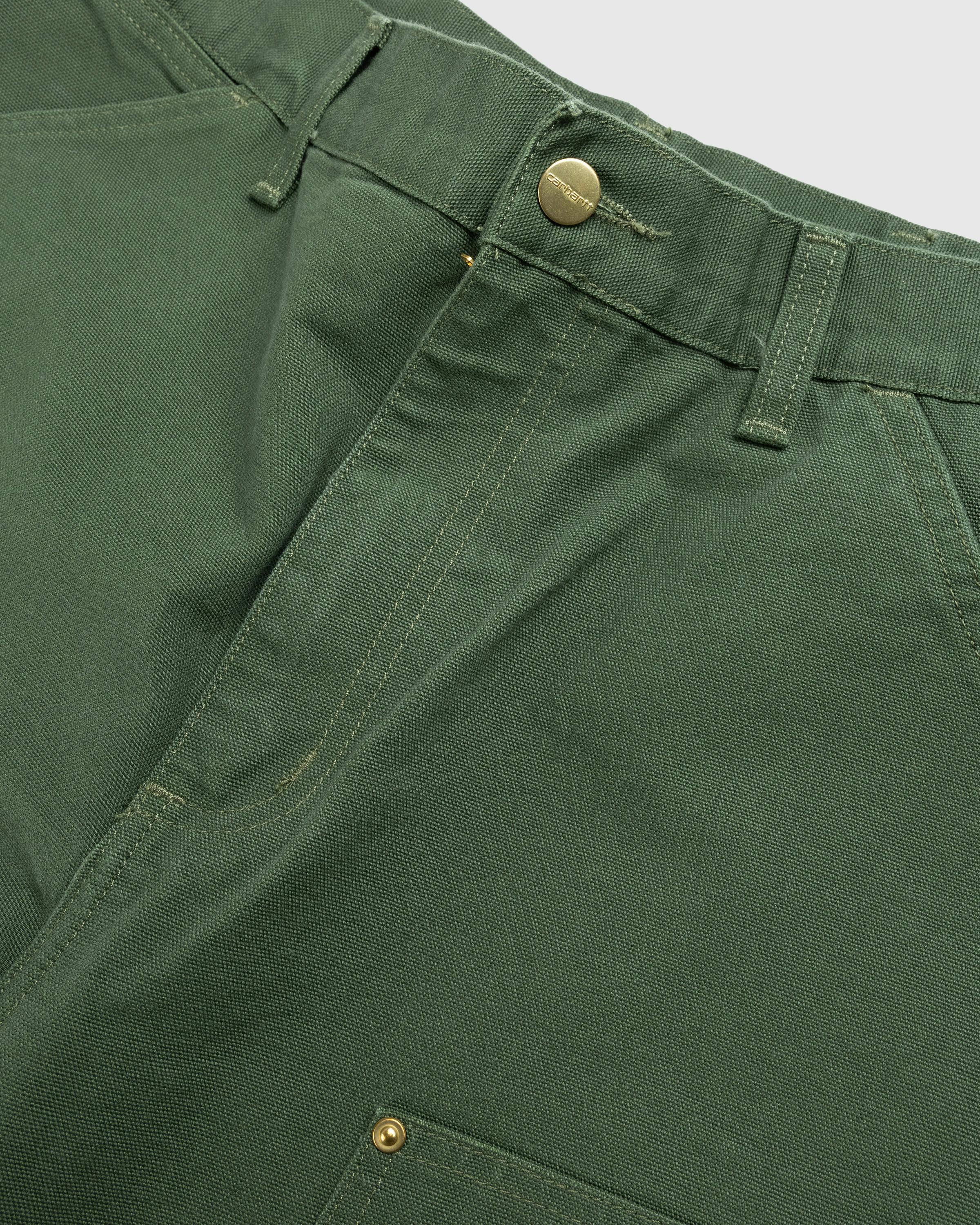 Carhartt WIP – Double Knee Pant Tarragon/Rinsed - Work Pants - Green - Image 8