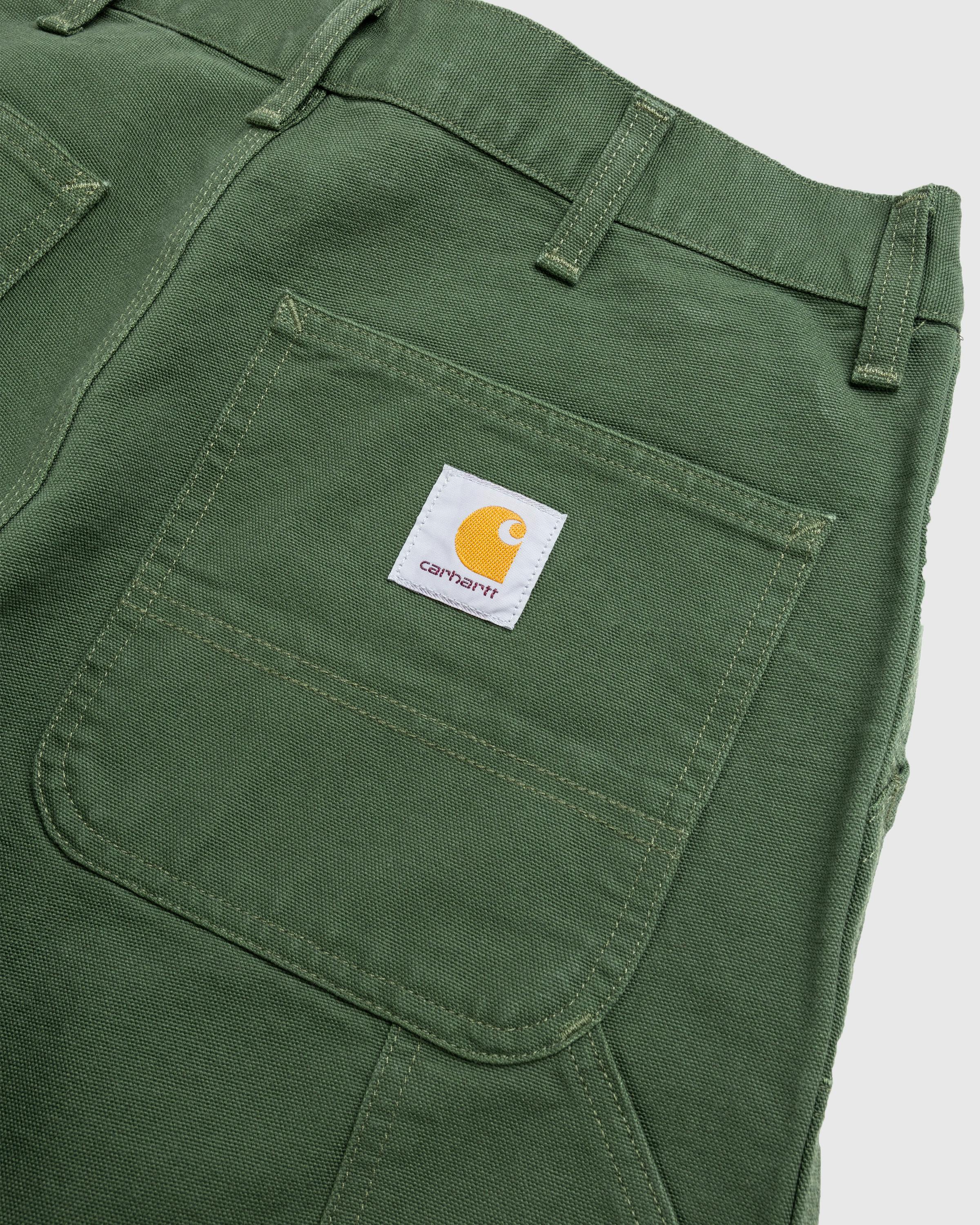 Carhartt WIP – Double Knee Pant Tarragon/Rinsed - Work Pants - Green - Image 5