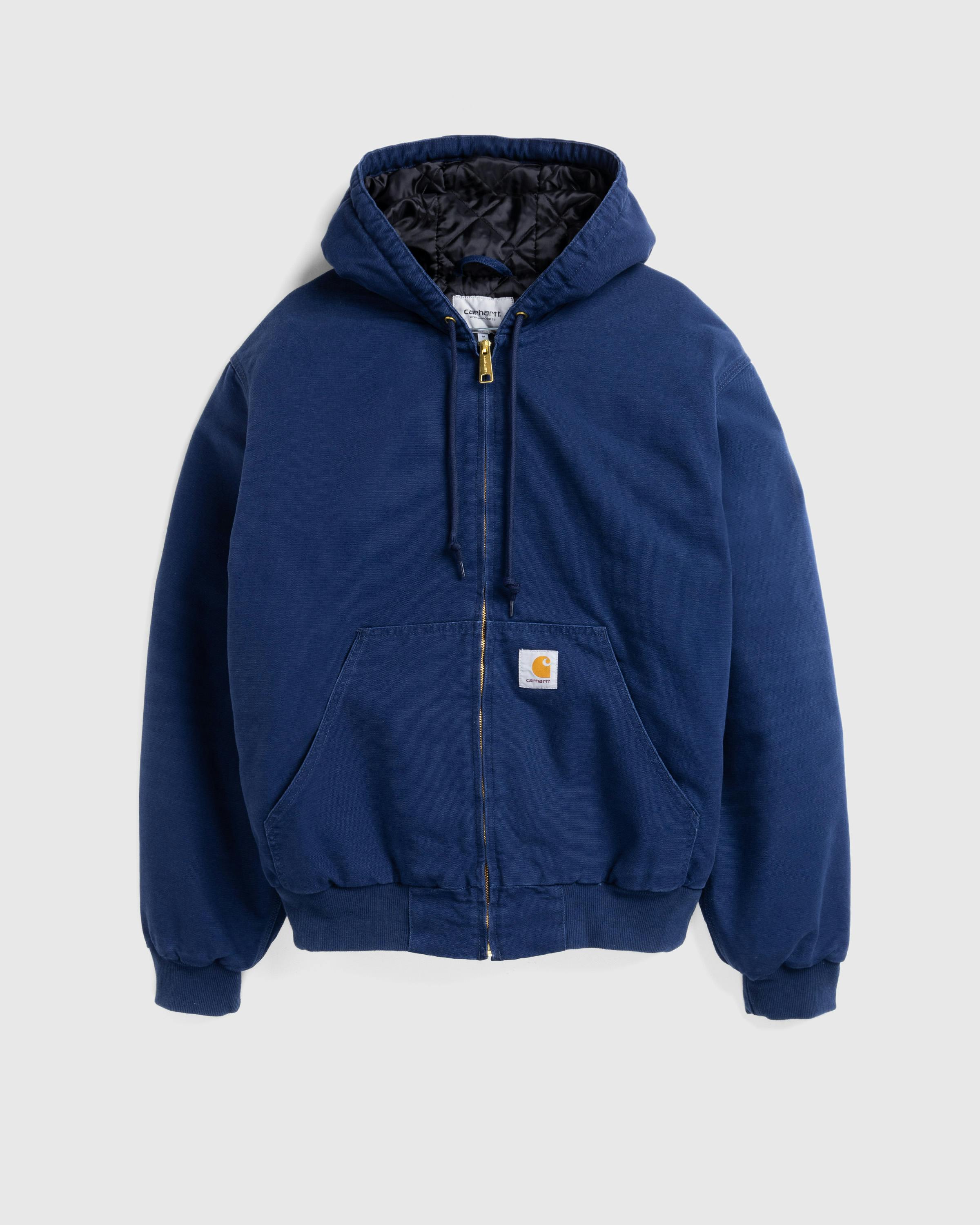 Carhartt WIP – OG Active Jacket Air Force Blue/Aged Canvas - Jackets - Blue - Image 1